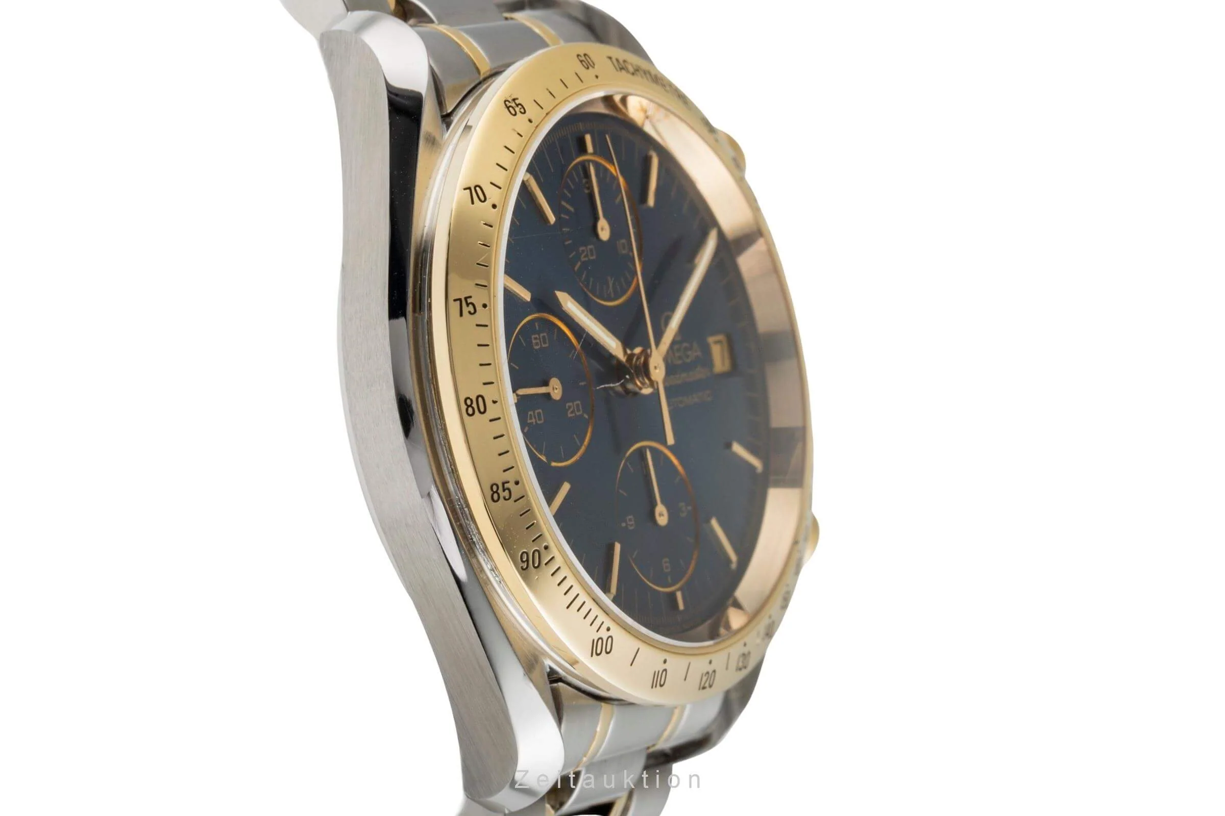 Omega Speedmaster Date chronograph steel / gold automatic men's watch 3311.80  [2501770] - Image 8