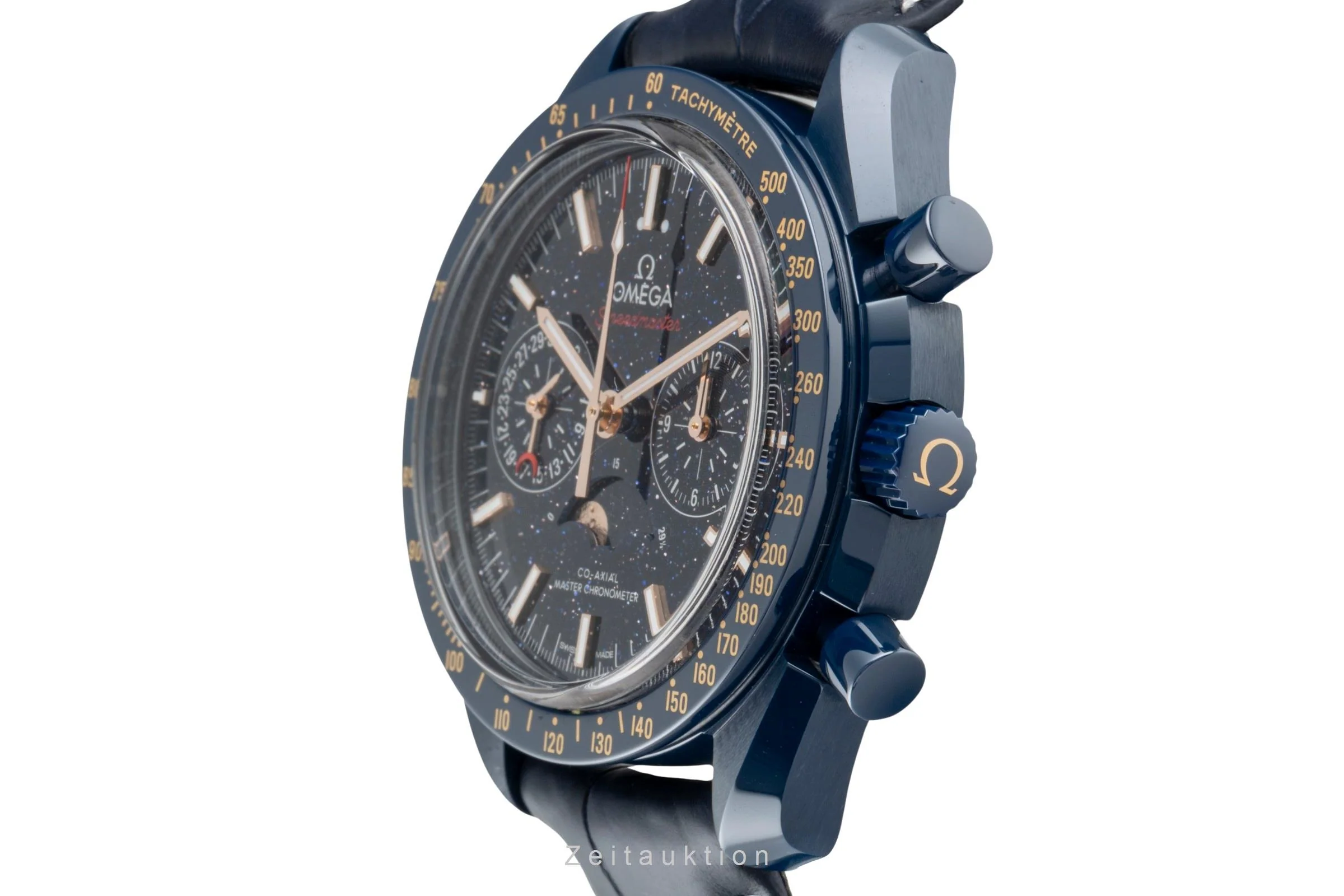 Omega Speedmaster Moonwatch chronograph ceramic automatic men's watch 304.93.44.52.03.002 LP: 16000EUR  [2505754] - Image 7