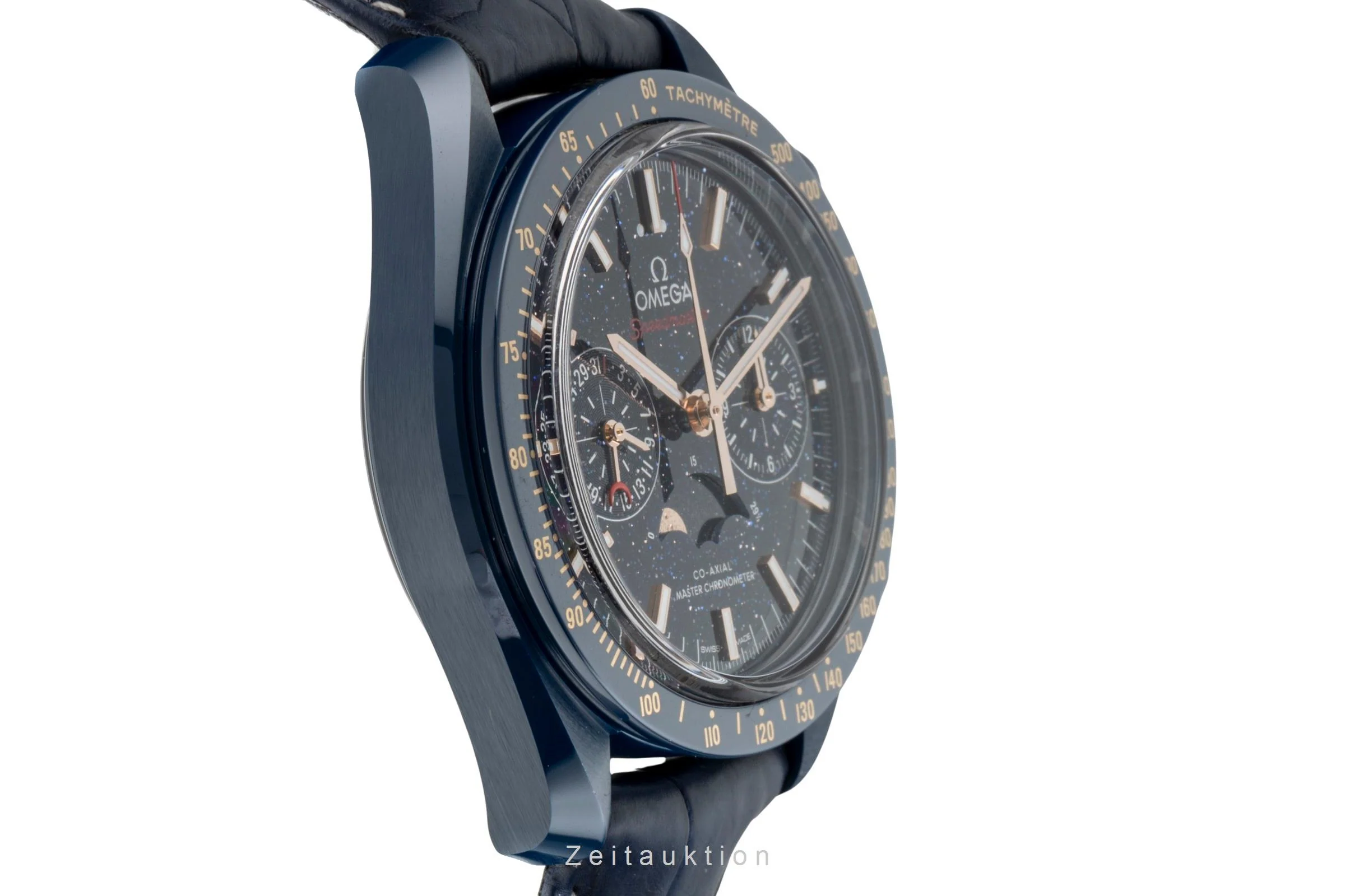 Omega Speedmaster Moonwatch chronograph ceramic automatic men's watch 304.93.44.52.03.002 LP: 16000EUR  [2505754] - Image 8