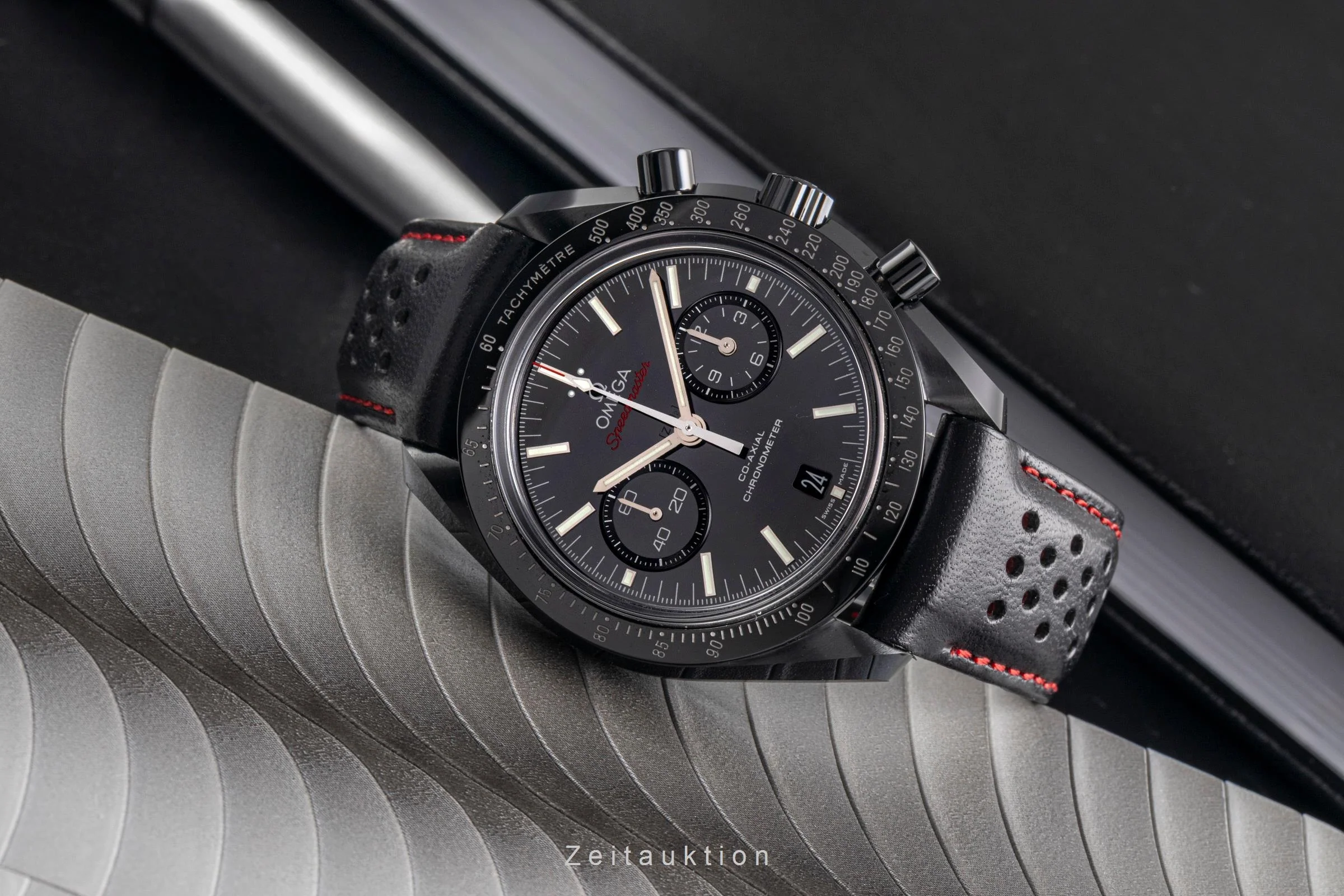 Omega Speedmaster Moonwatch chronograph ceramic automatic men's watch 311.92.44.51.01.003 LP: 13900EUR  [2504153] - Image 3