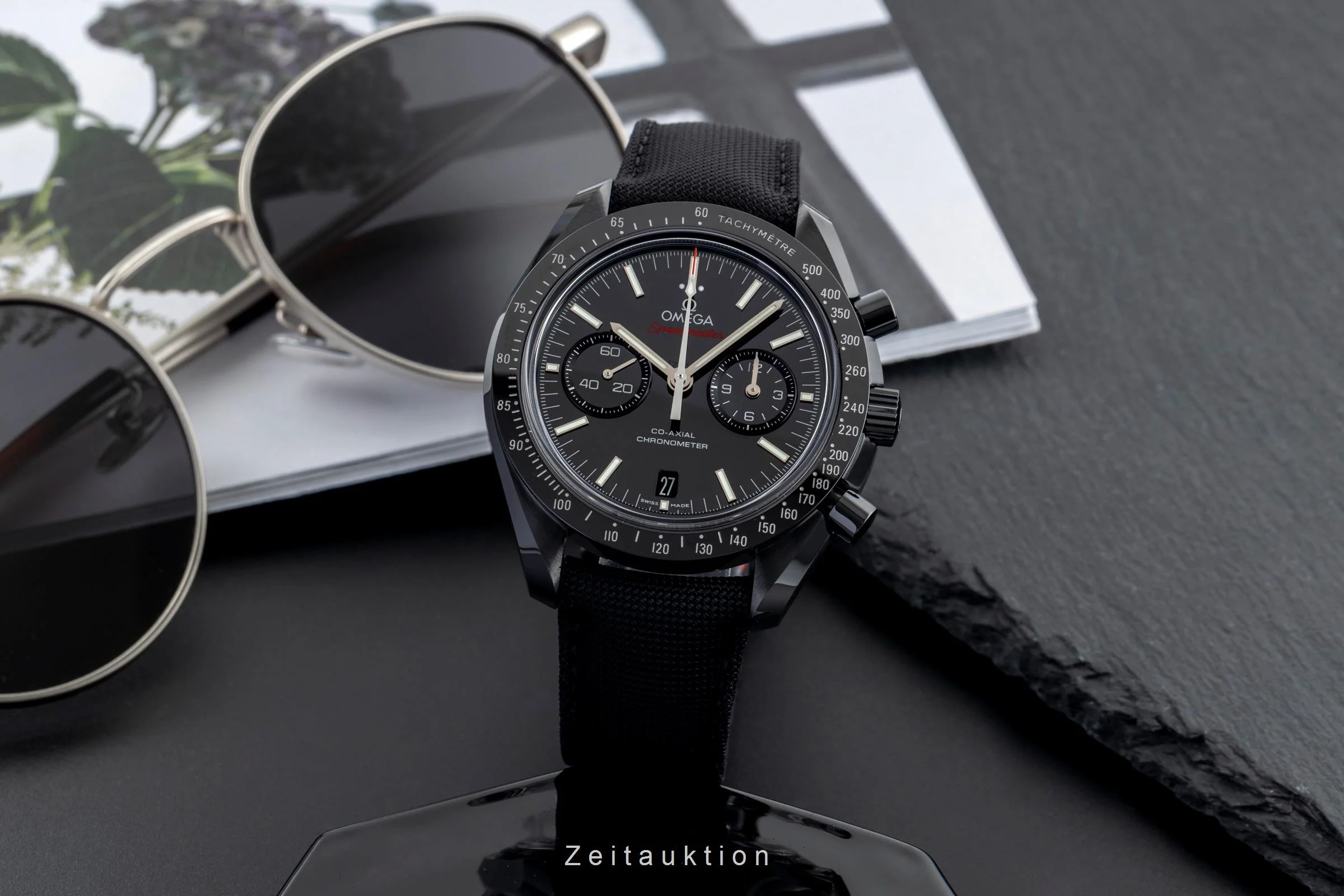 Omega Speedmaster Moonwatch chronograph ceramic automatic men's watch 311.92.44.51.01.003 LP: 13900EUR  [2504668] - Image 4