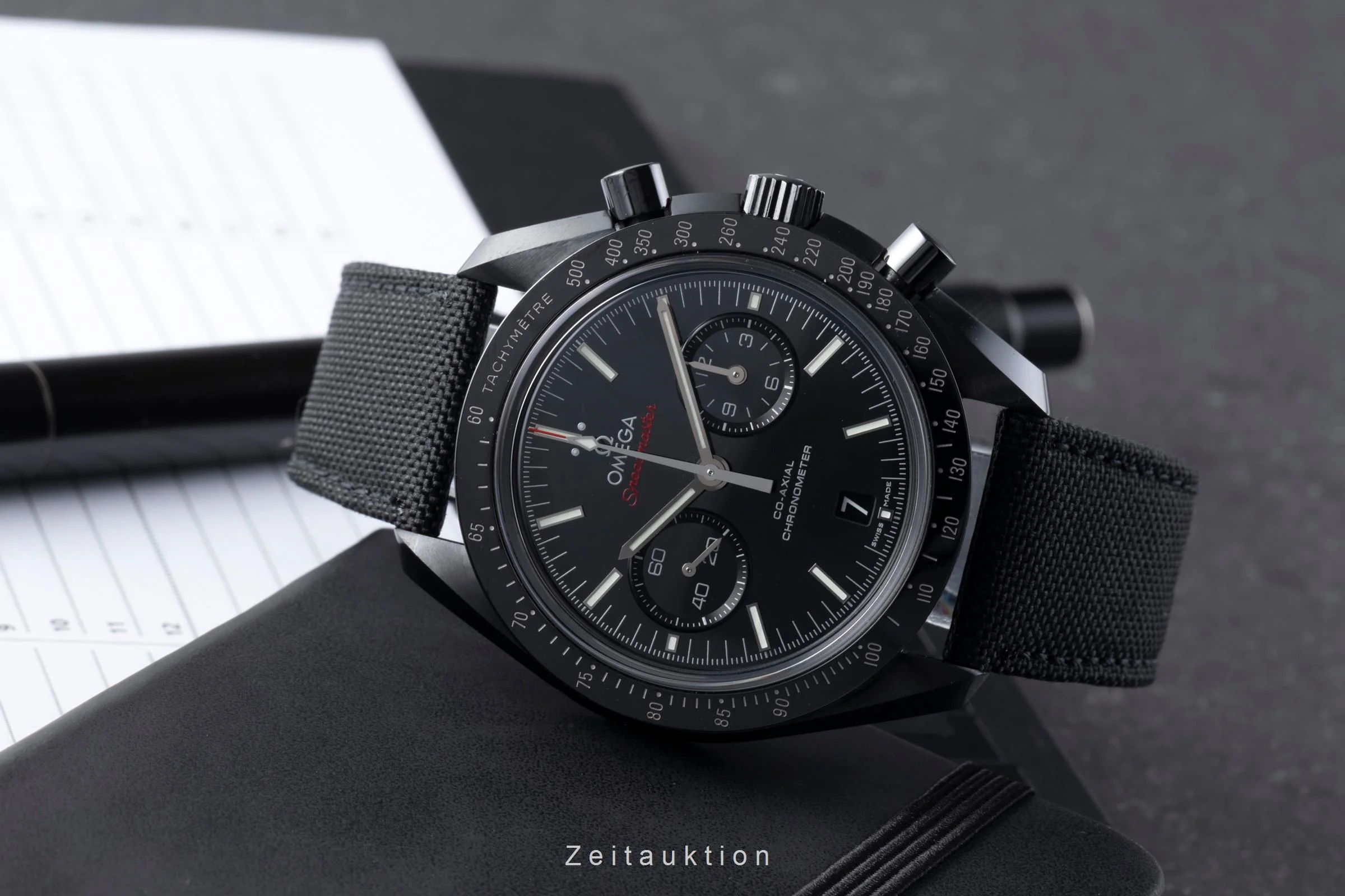 Omega Speedmaster Moonwatch chronograph ceramic automatic men's watch 311.92.44.51.01.003 LP: 15200EUR  [2506731] - Image 3