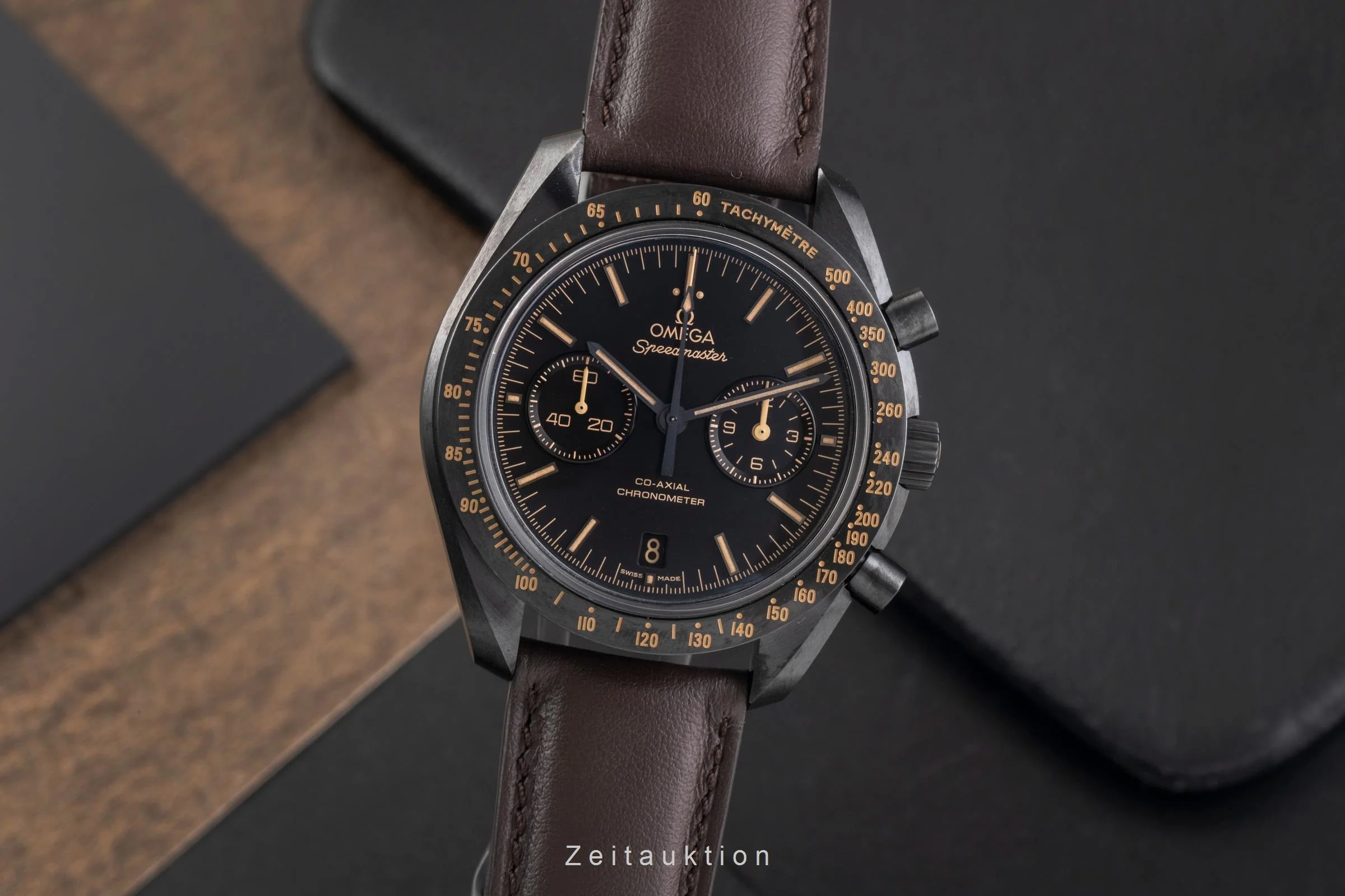 Omega Speedmaster Moonwatch chronograph ceramic automatic men's watch 311.92.44.51.01.006 LP: 13900EUR  [2502871] - Image 2