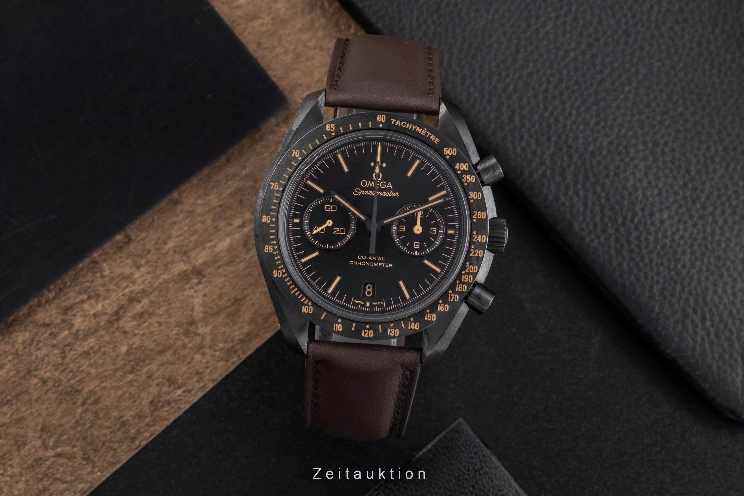 Omega Speedmaster Moonwatch chronograph ceramic automatic men's watch 311.92.44.51.01.006 LP: 13900EUR  [2502871] - Image 4