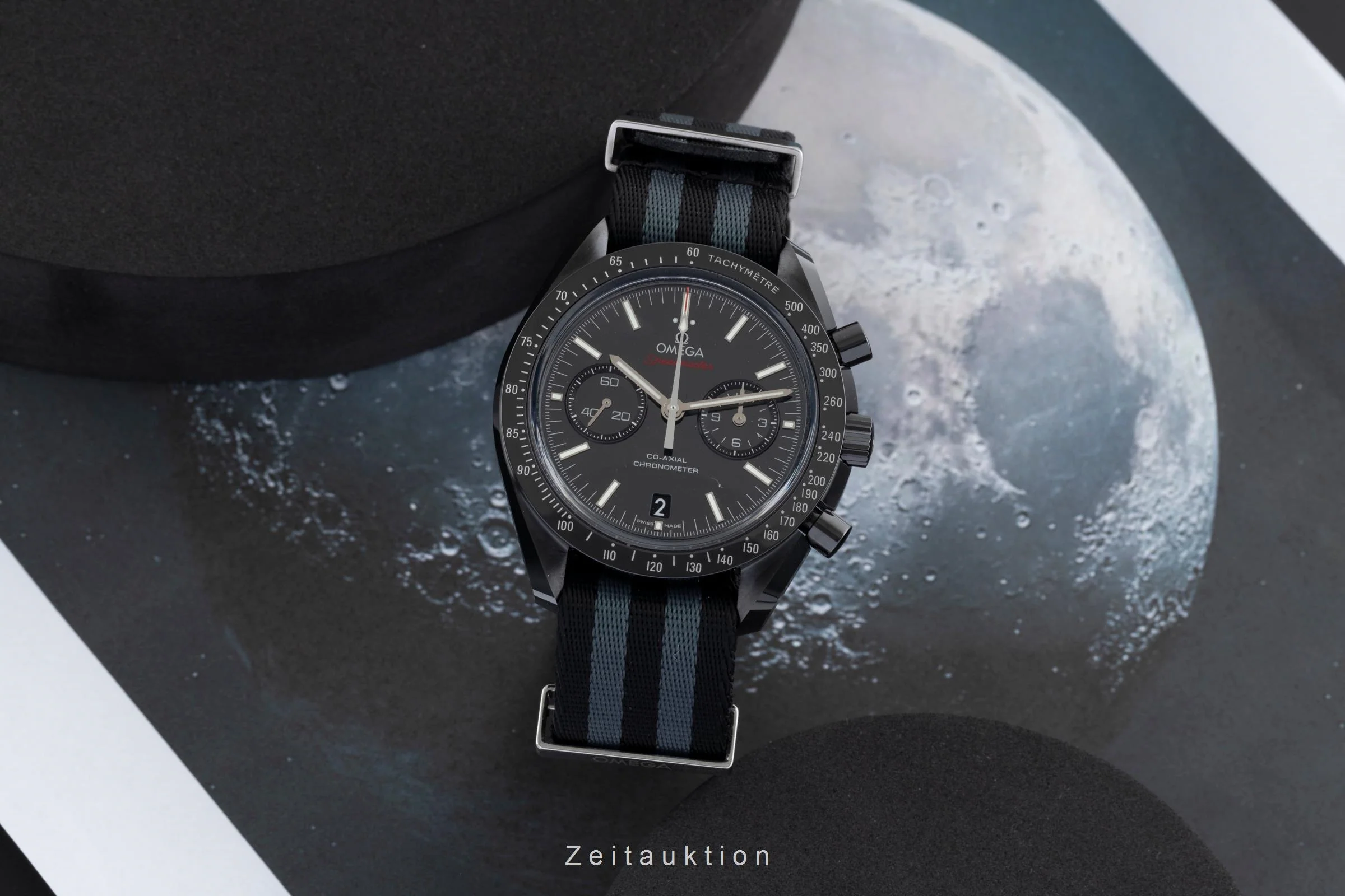 Omega Speedmaster Moonwatch chronograph ceramic automatic men's watch 311.92.44.51.01.007 LP: 13900EUR  [2504139] - Image 4