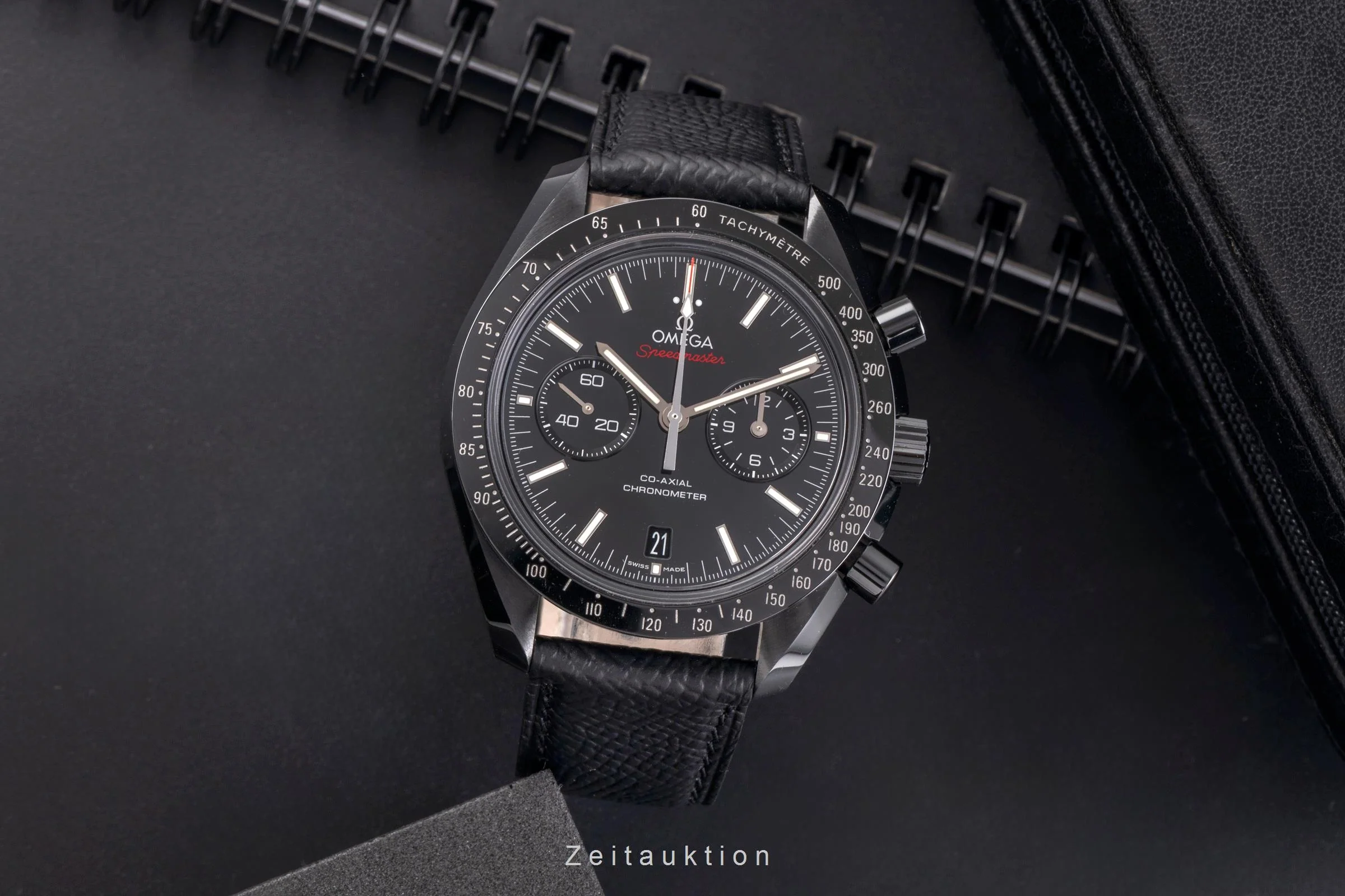Omega Speedmaster Moonwatch chronograph ceramic automatic men's watch 311.92.44.51.01.007 LP: 13900EUR  [2505101] - Image 4