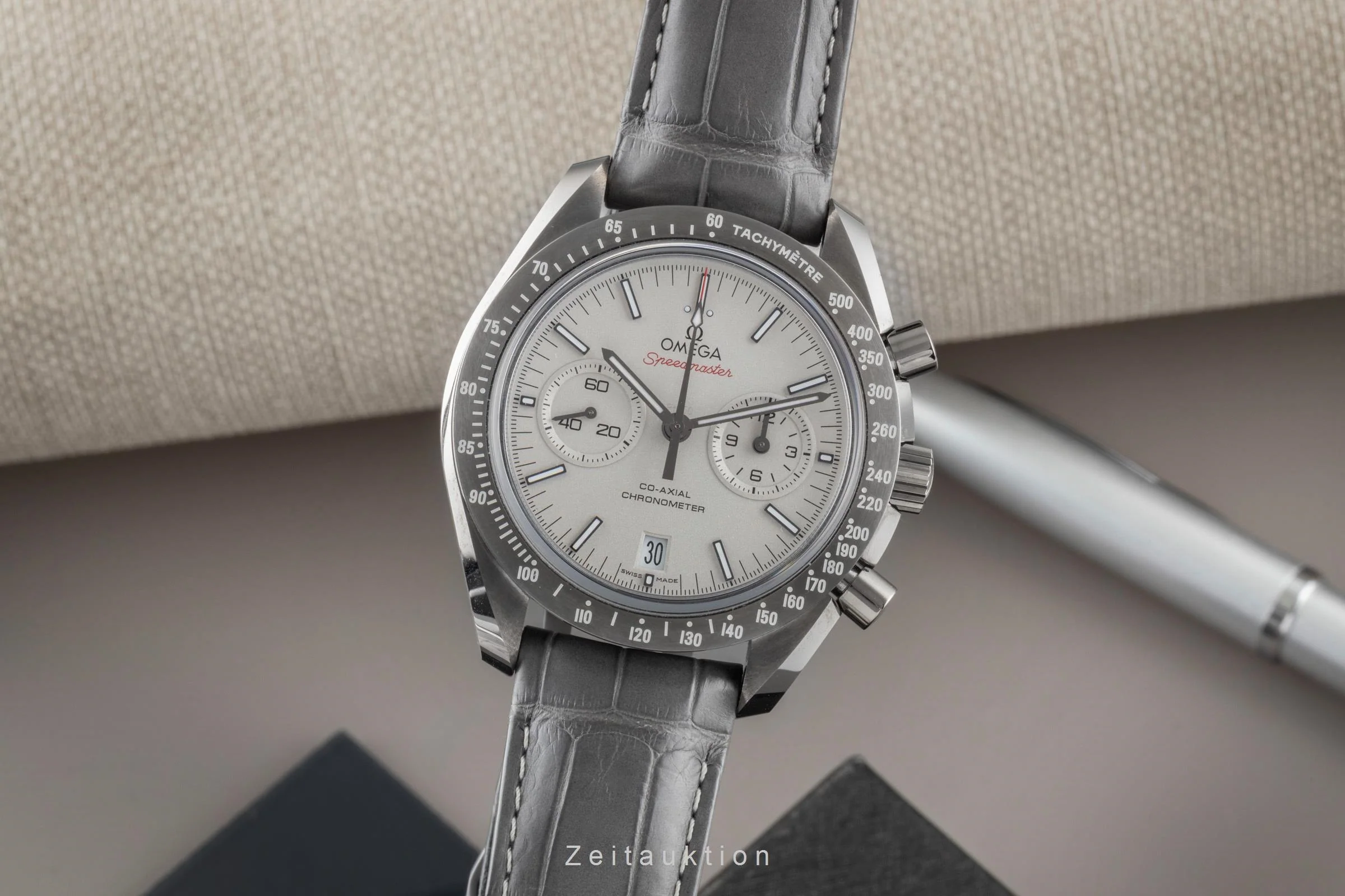 Omega Speedmaster Moonwatch chronograph ceramic automatic men's watch 311.93.44.51.99.001  [2600428] - Image 2
