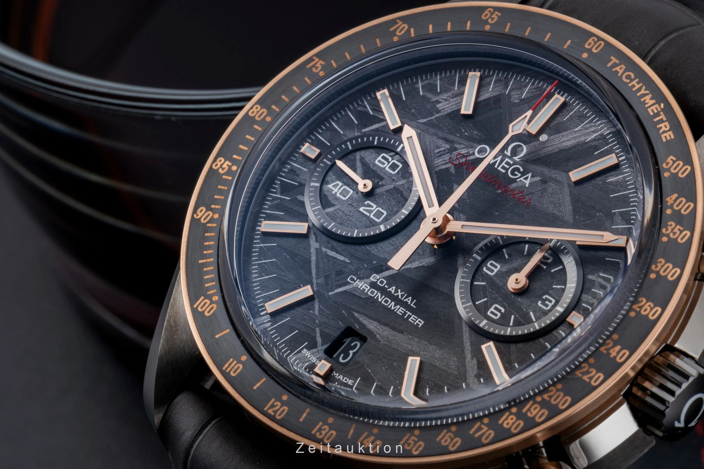 Omega Speedmaster Moonwatch chronograph ceramic / gold automatic men's watch 311.63.44.51.99.001 LP: 15900EUR  [2506570] - Image 15