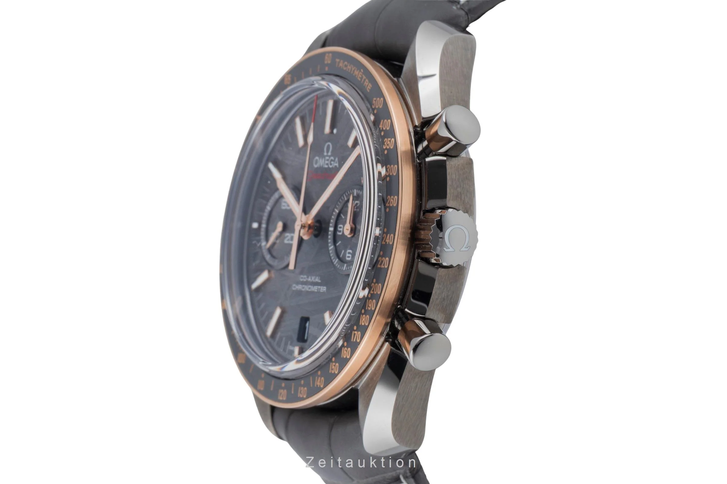 Omega Speedmaster Moonwatch chronograph ceramic / gold automatic men's watch 311.63.44.51.99.001 LP: 15900EUR  [2506570] - Image 7