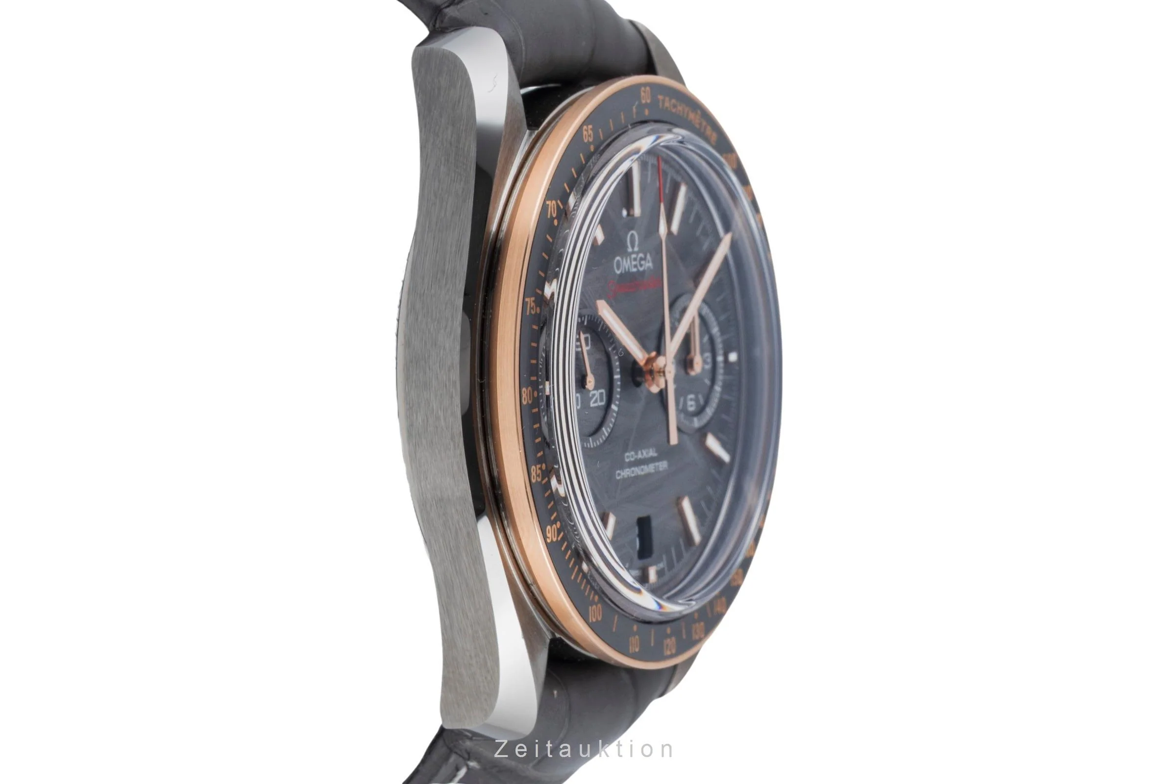 Omega Speedmaster Moonwatch chronograph ceramic / gold automatic men's watch 311.63.44.51.99.001 LP: 15900EUR  [2506570] - Image 8