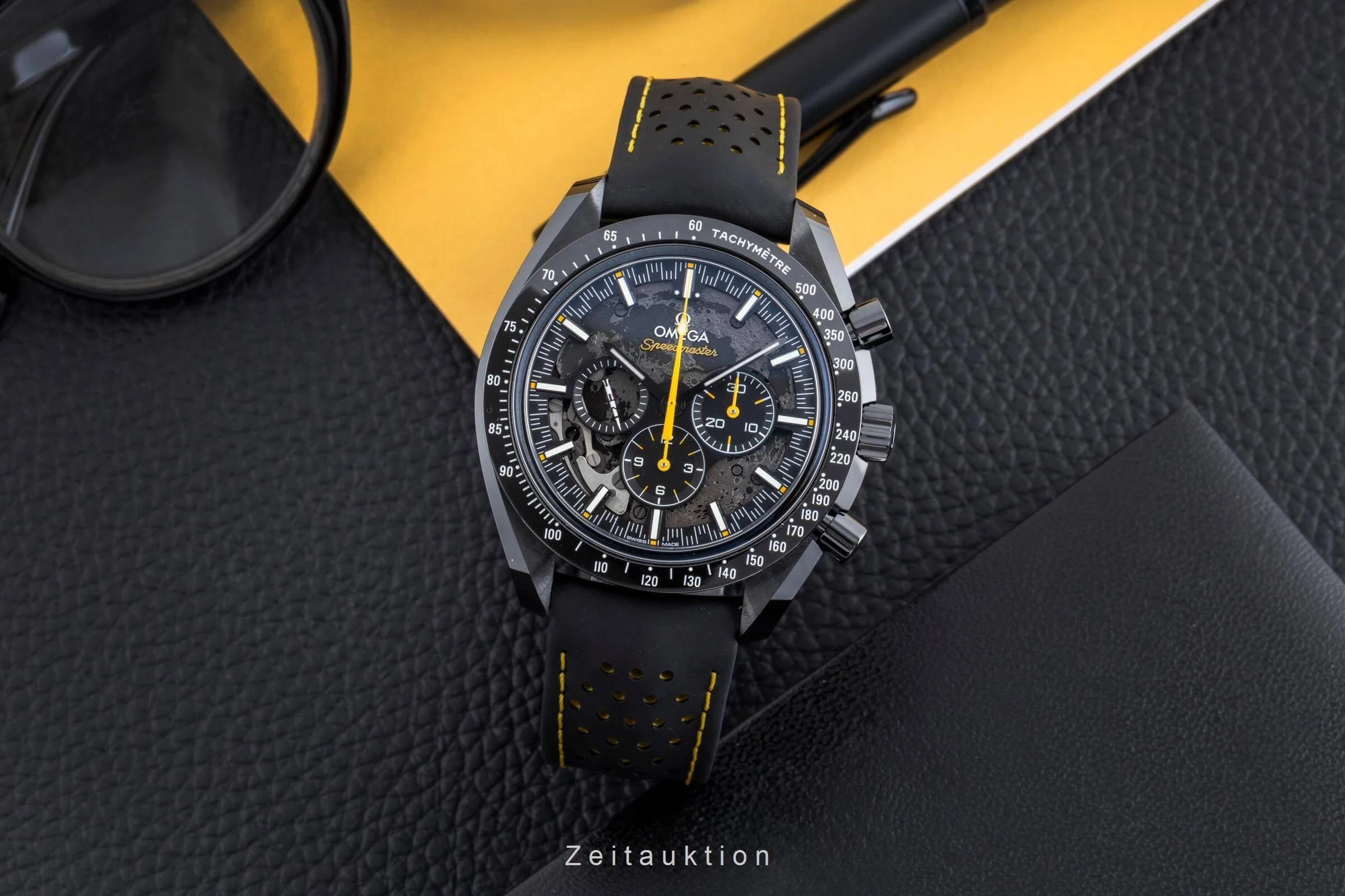 Omega Speedmaster Moonwatch chronograph ceramic manual winding men's watch 310.92.44.50.01.001 LP: 15500EUR  [2502488] - Image 4