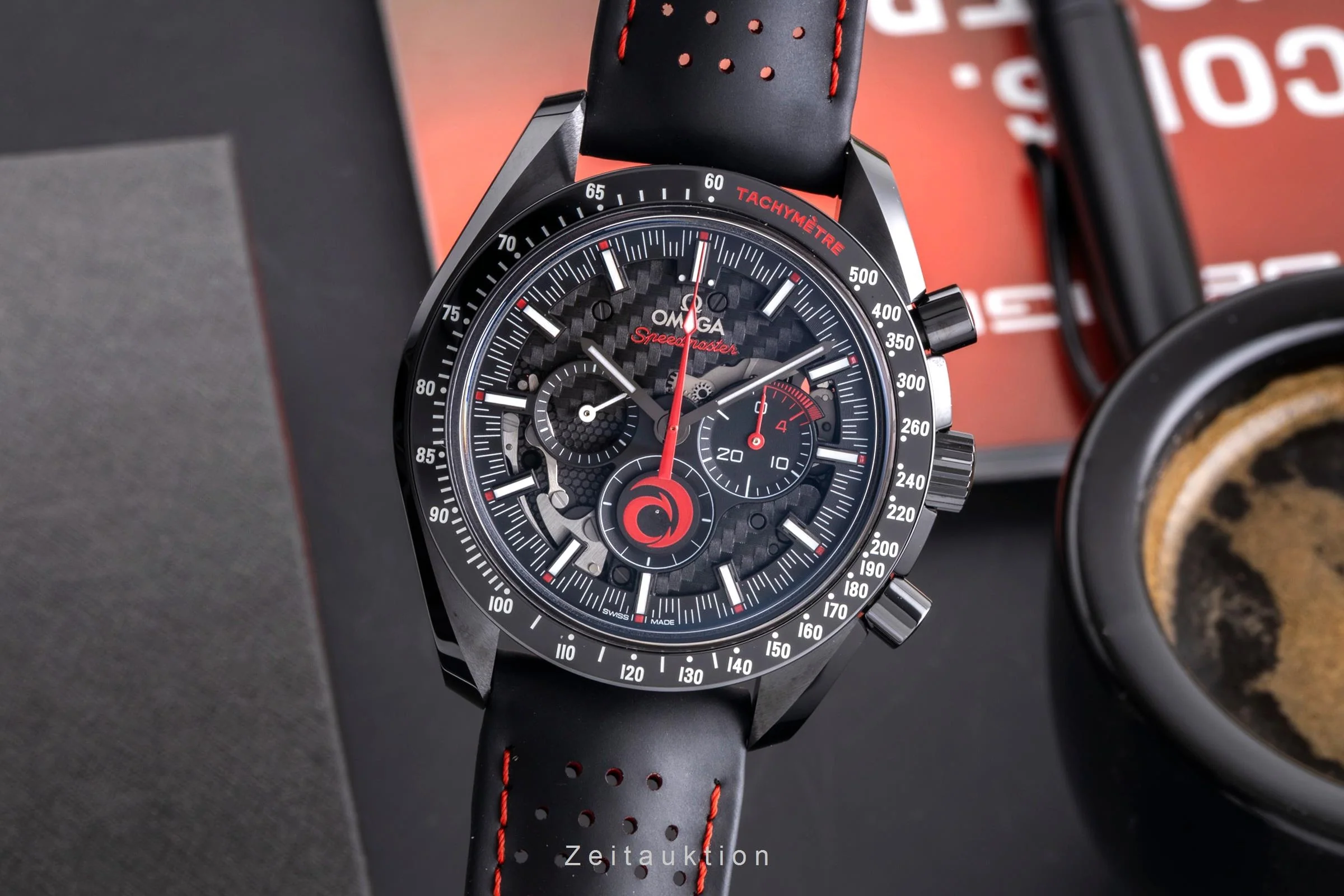 Omega Speedmaster Moonwatch chronograph ceramic manual winding men's watch 311.92.44.30.01.002  [2505503] - Image 2