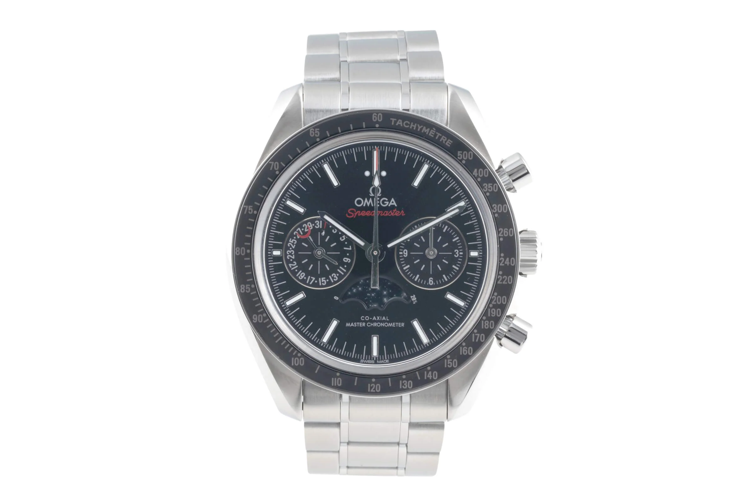 Omega Speedmaster Moonwatch chronograph steel automatic men's watch 304.30.44.52.01.001 LP: 12600EUR  [2500745] - Image 5