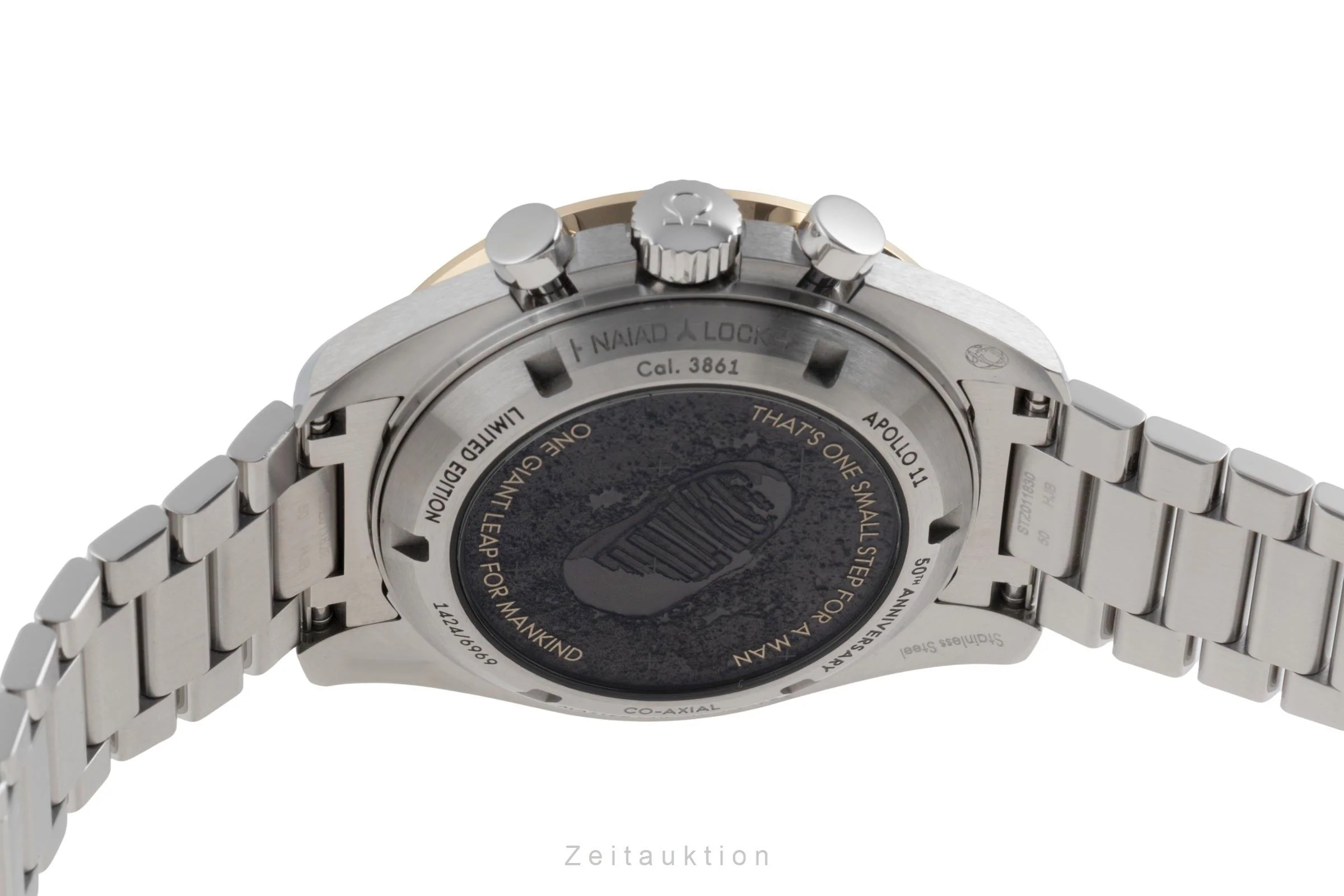 Omega Speedmaster Moonwatch chronograph steel / gold manual winding men's watch 310.20.42.50.01.001 Limited  [2600403] - Image 12