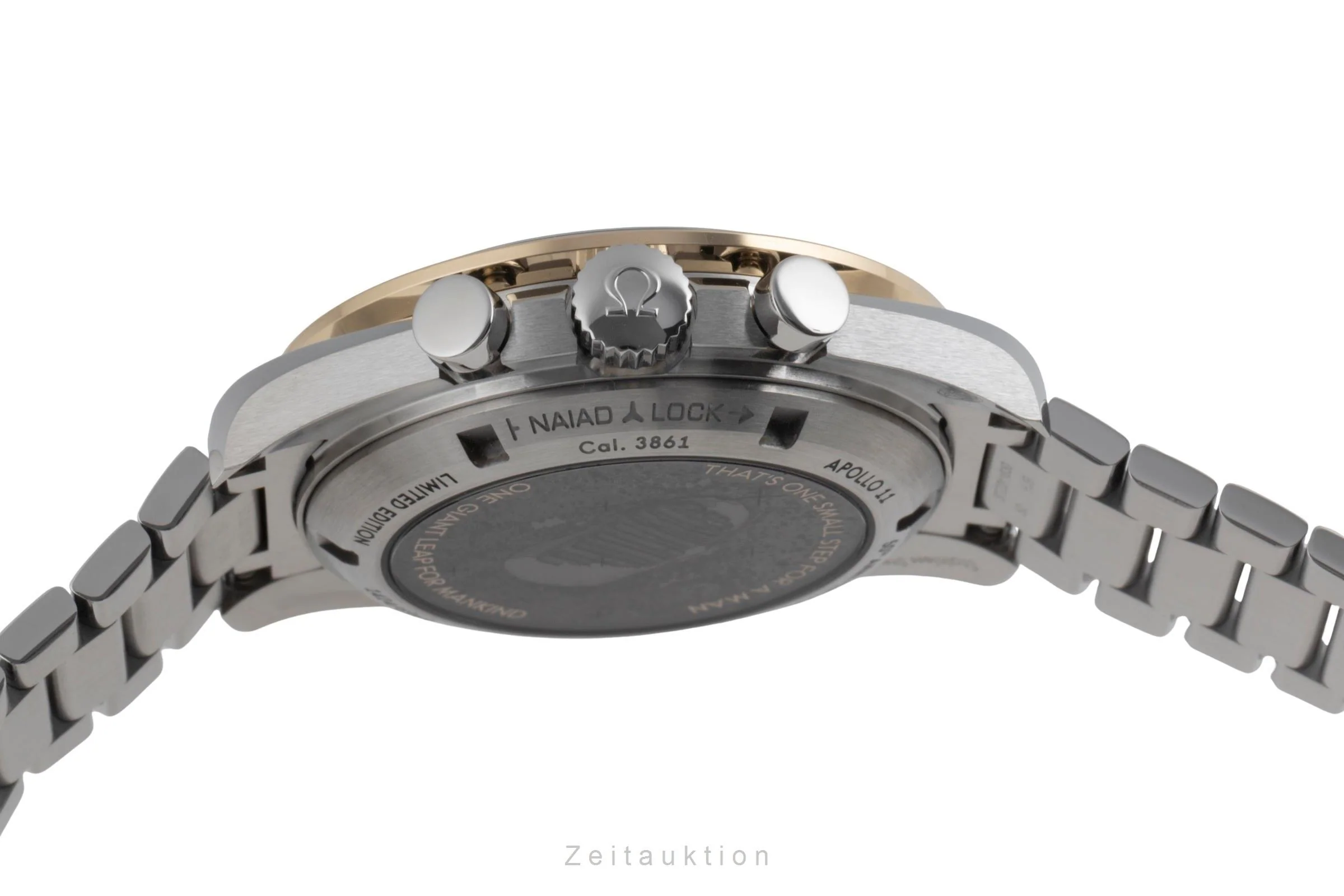 Omega Speedmaster Moonwatch chronograph steel / gold manual winding men's watch 310.20.42.50.01.001 Limited  [2600403] - Image 13