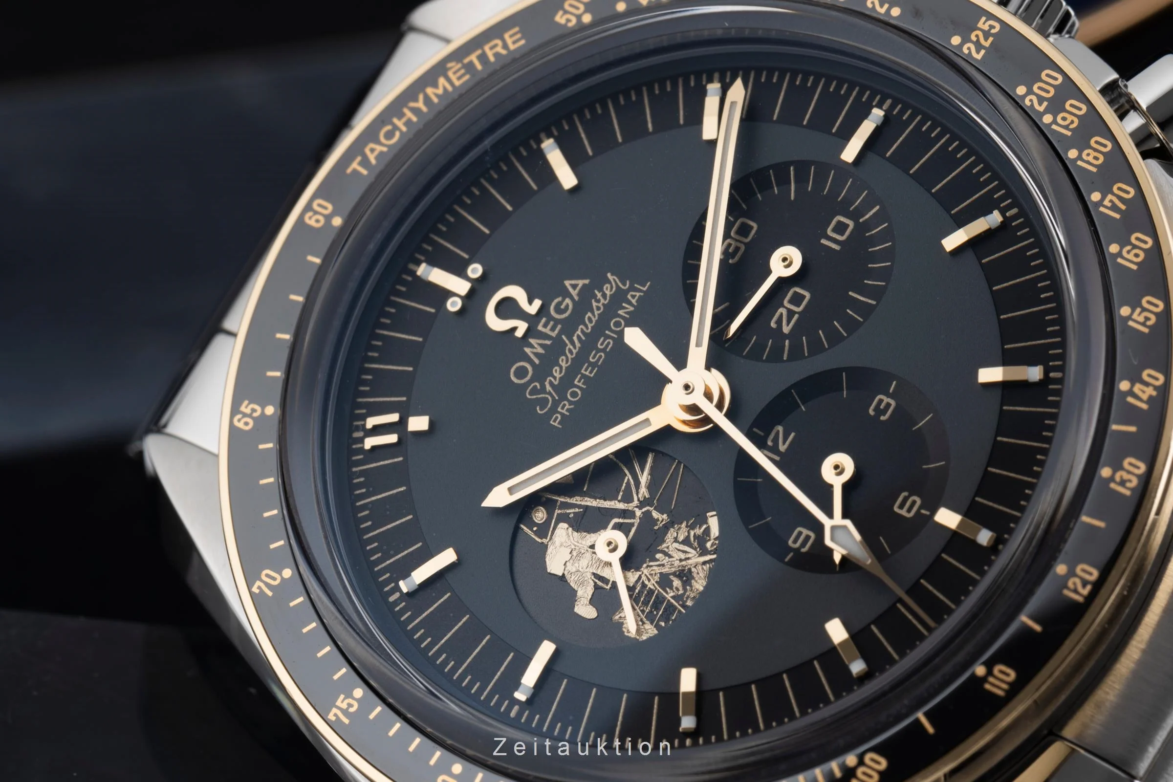 Omega Speedmaster Moonwatch chronograph steel / gold manual winding men's watch 310.20.42.50.01.001 Limited  [2600403] - Image 14
