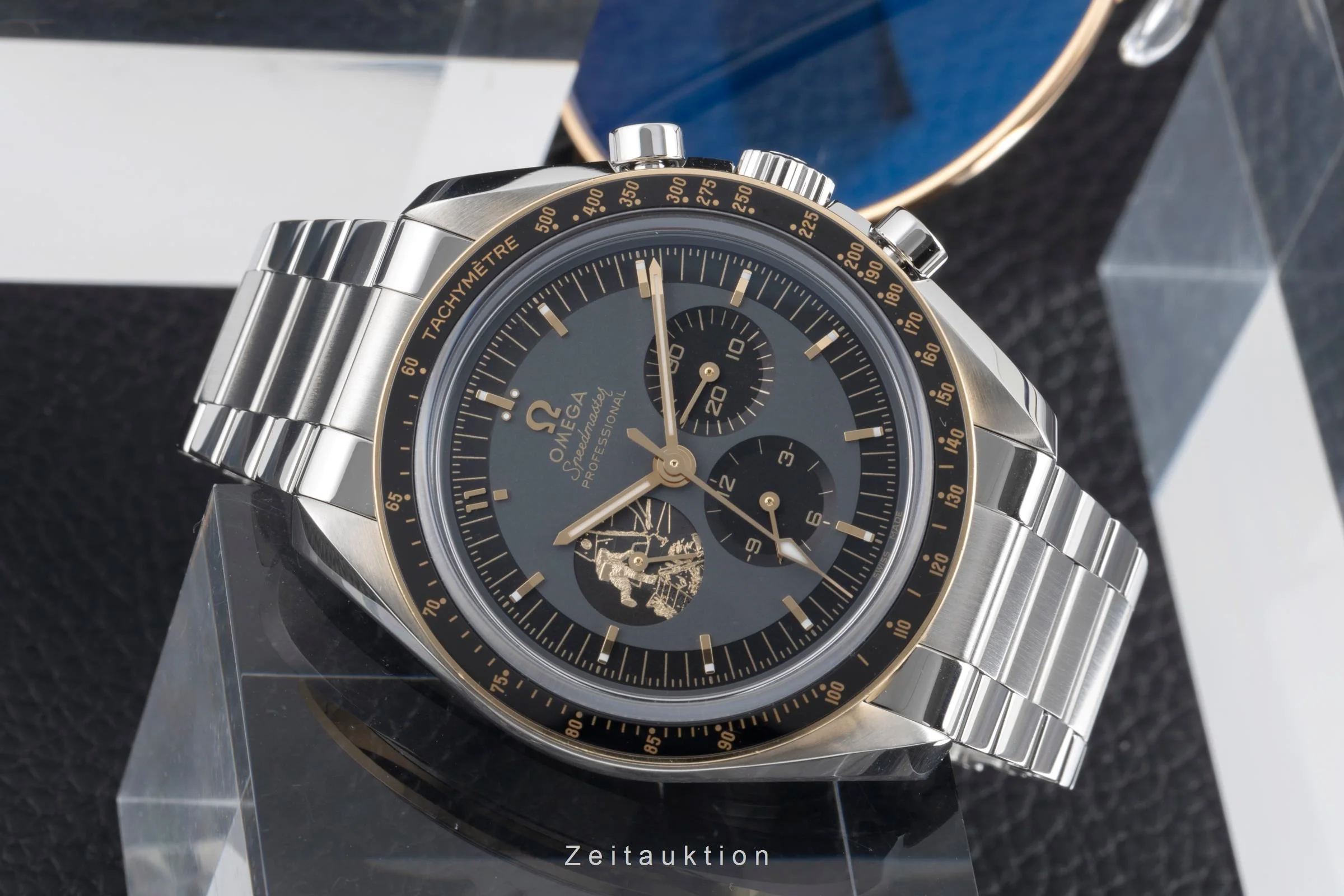 Omega Speedmaster Moonwatch chronograph steel / gold manual winding men's watch 310.20.42.50.01.001 Limited  [2600403] - Image 3