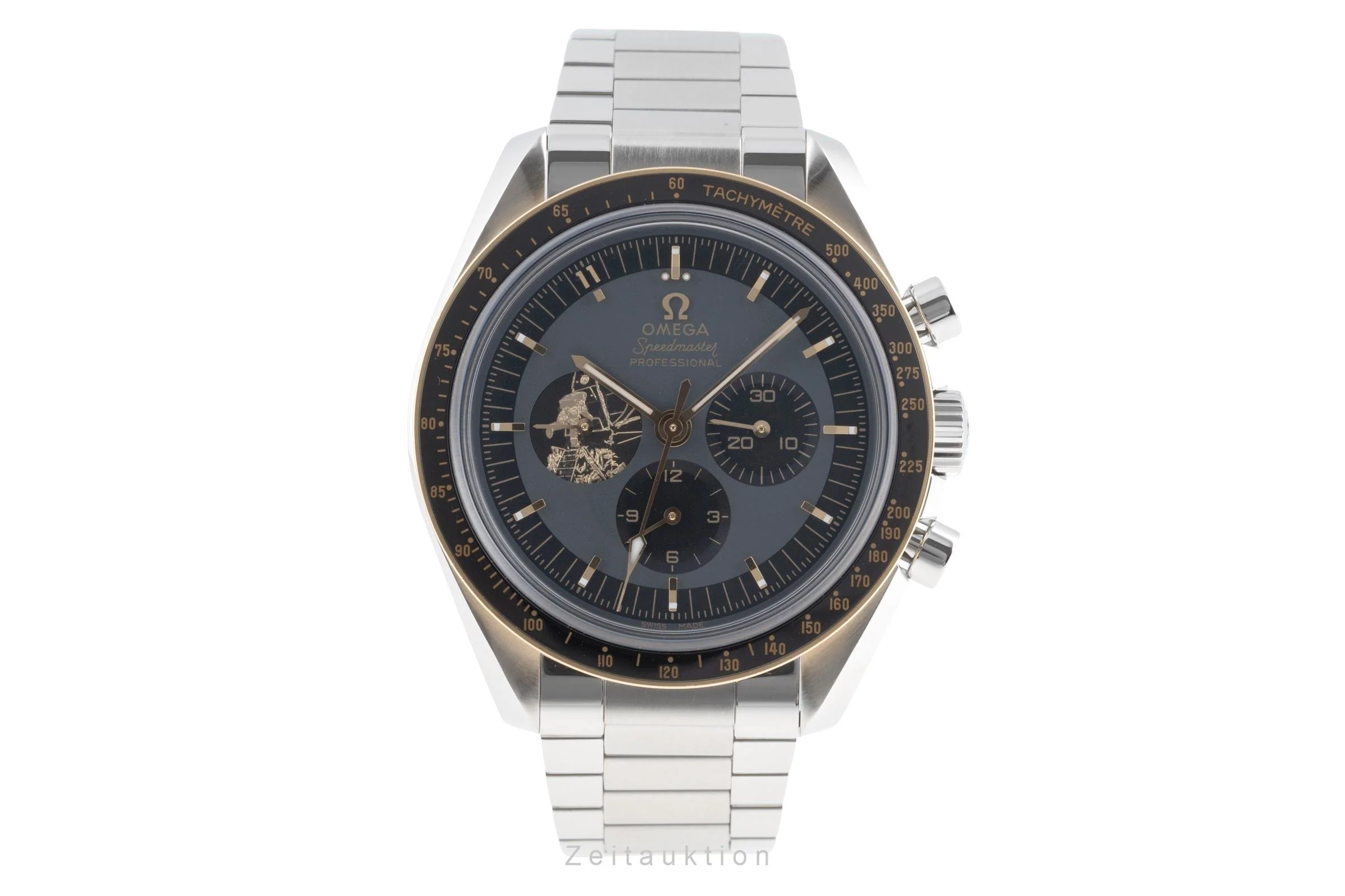 Omega Speedmaster Moonwatch chronograph steel / gold manual winding men's watch 310.20.42.50.01.001 Limited  [2600403] - Image 5