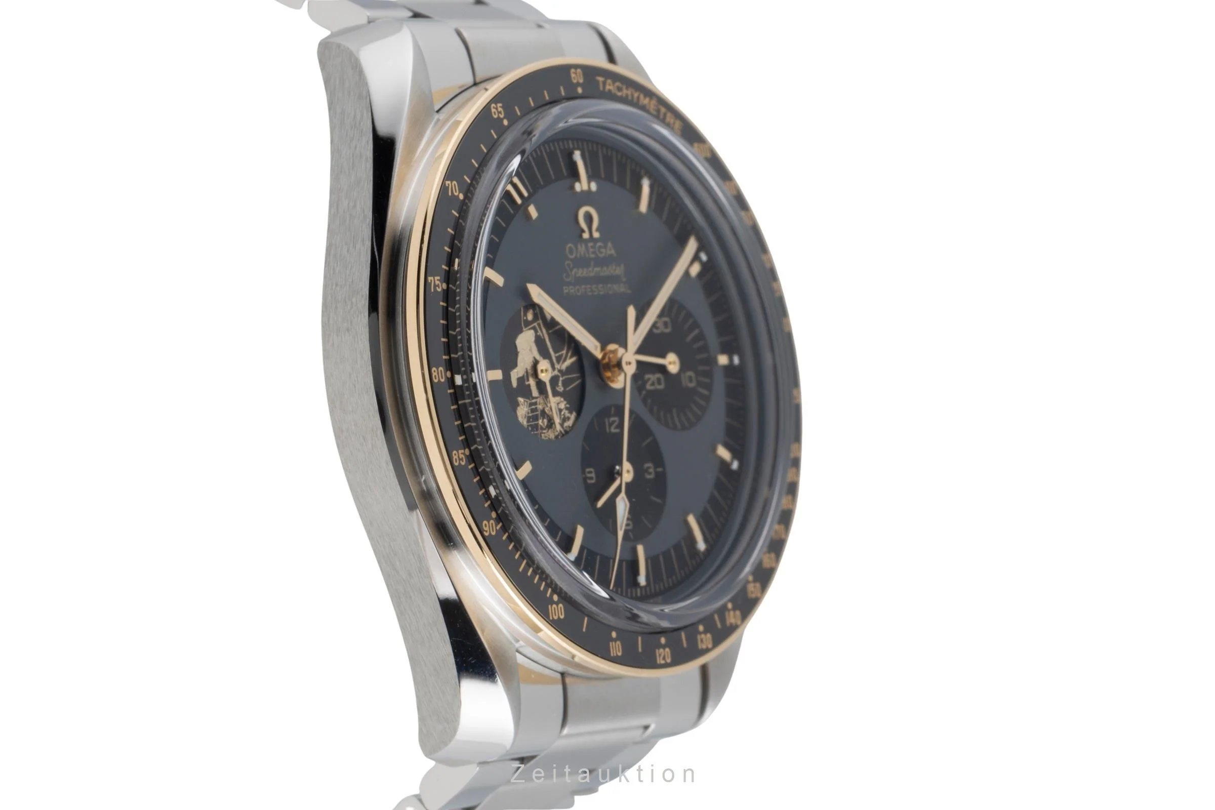Omega Speedmaster Moonwatch chronograph steel / gold manual winding men's watch 310.20.42.50.01.001 Limited  [2600403] - Image 8