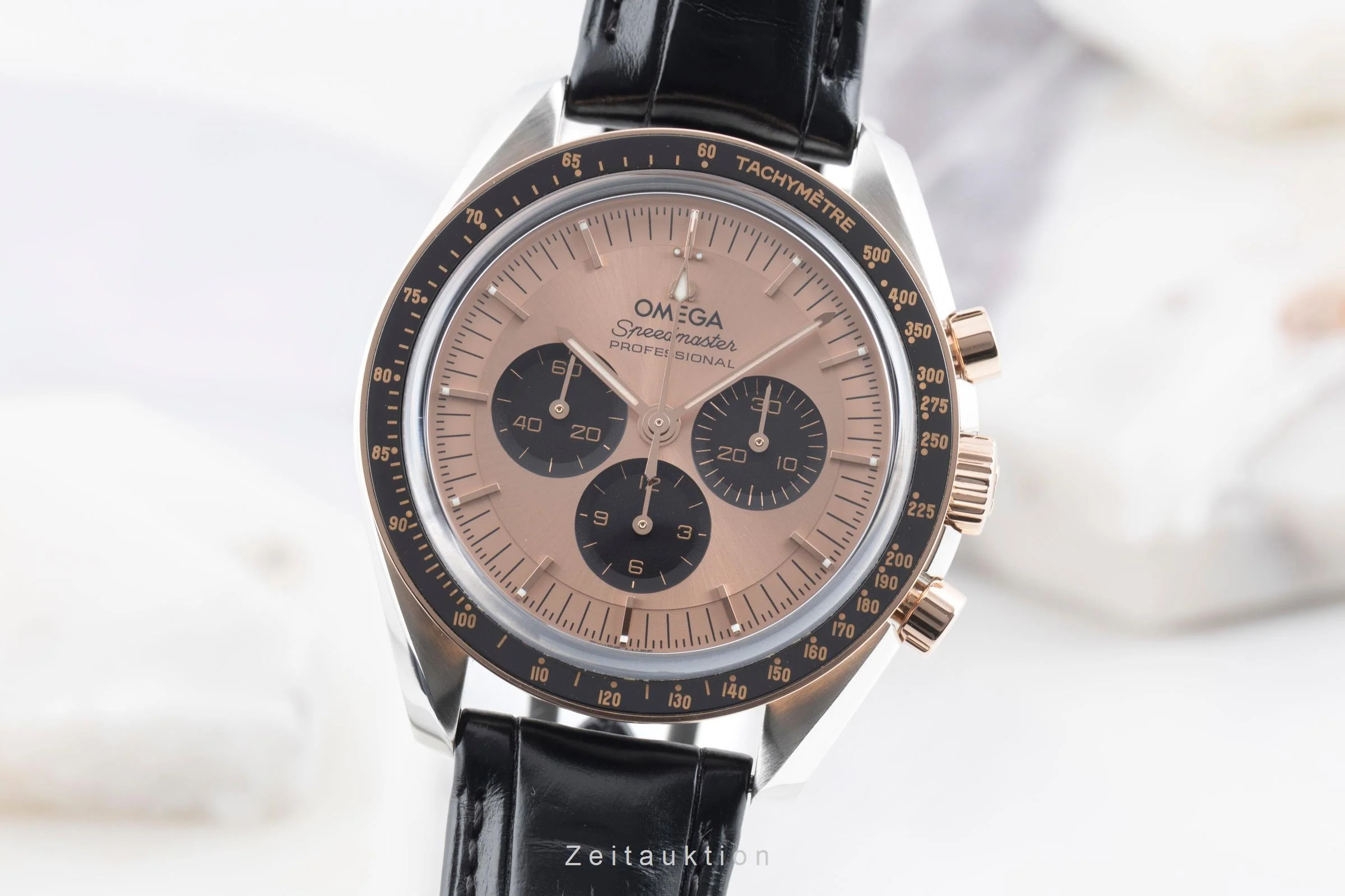 Omega Speedmaster Moonwatch chronograph steel / gold manual winding men's watch 310.23.42.50.99.001 LP: 12300EUR  [2600906] - Image 2