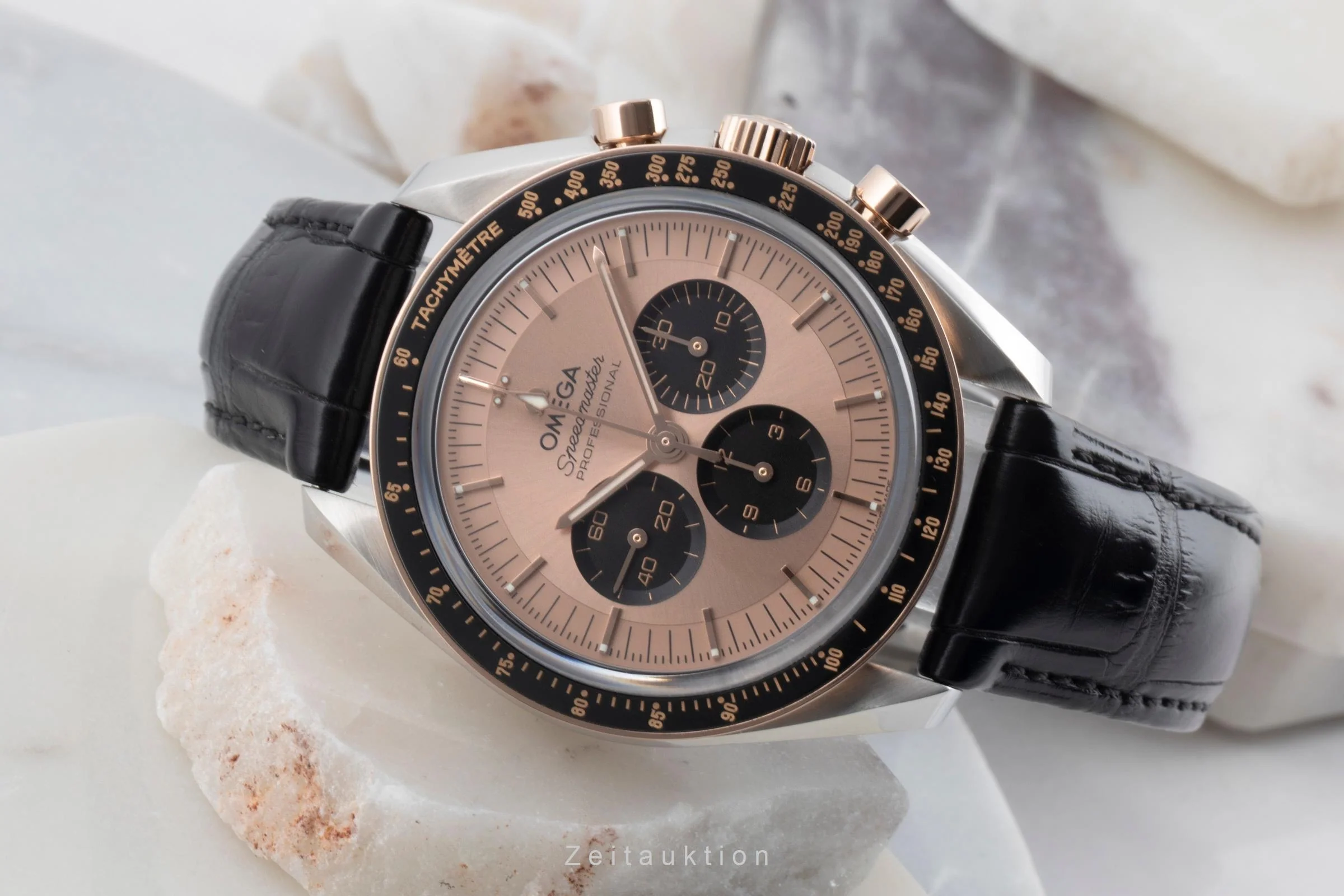 Omega Speedmaster Moonwatch chronograph steel / gold manual winding men's watch 310.23.42.50.99.001 LP: 12300EUR  [2600906] - Image 3