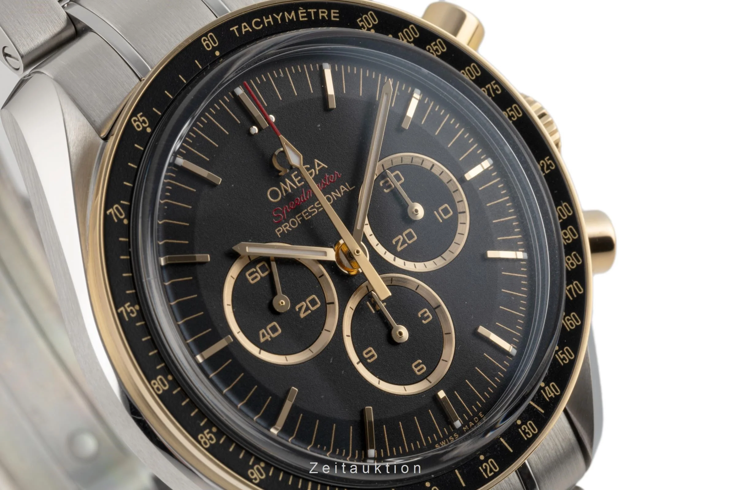 Omega Speedmaster Moonwatch chronograph steel / gold manual winding men's watch 522.20.42.30.01.001 Limited  [2304510] - Image 13