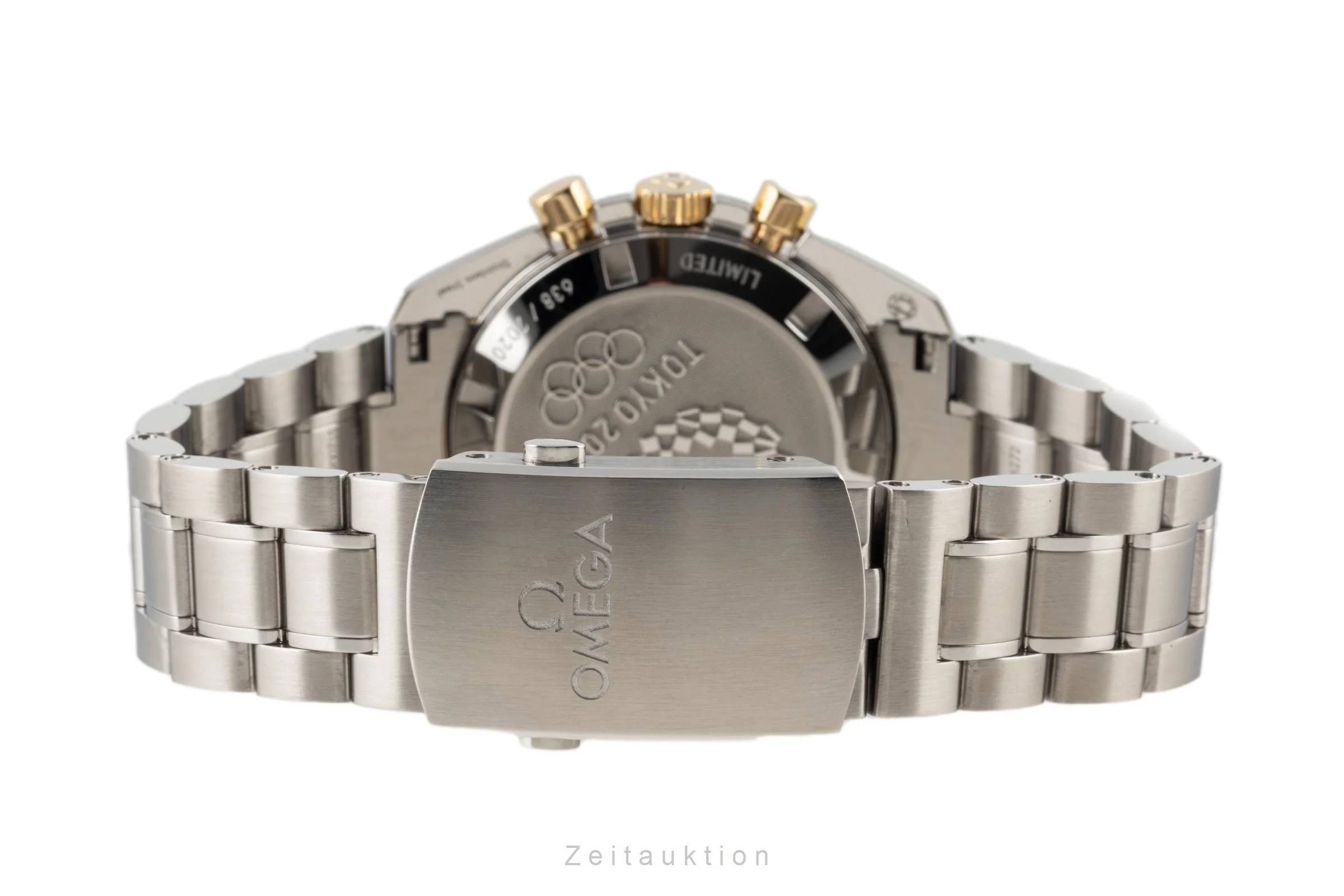 Omega Speedmaster Moonwatch chronograph steel / gold manual winding men's watch 522.20.42.30.01.001 Limited  [2304510] - Image 14