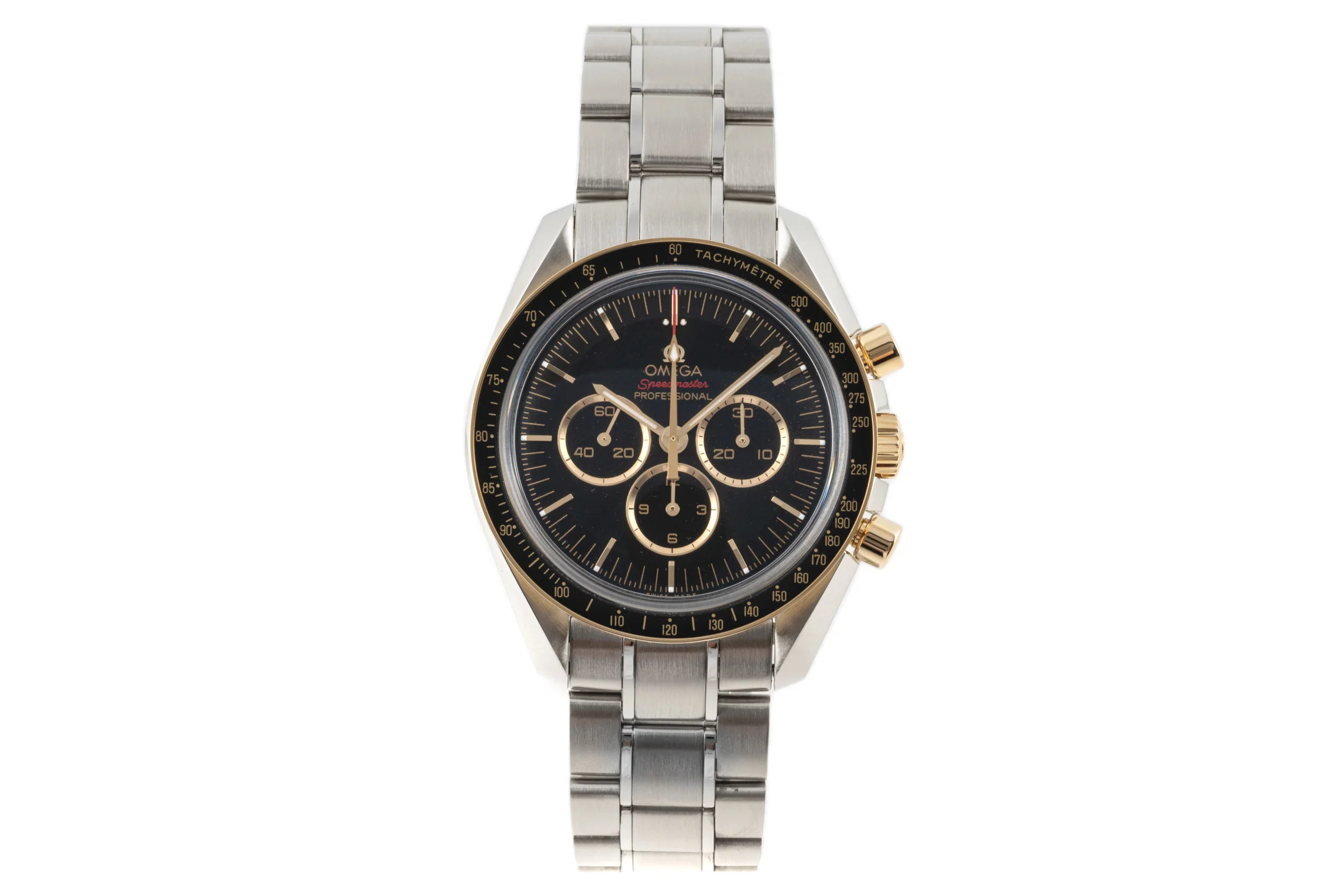 Omega Speedmaster Moonwatch chronograph steel / gold manual winding men's watch 522.20.42.30.01.001 Limited  [2304510] - Image 4