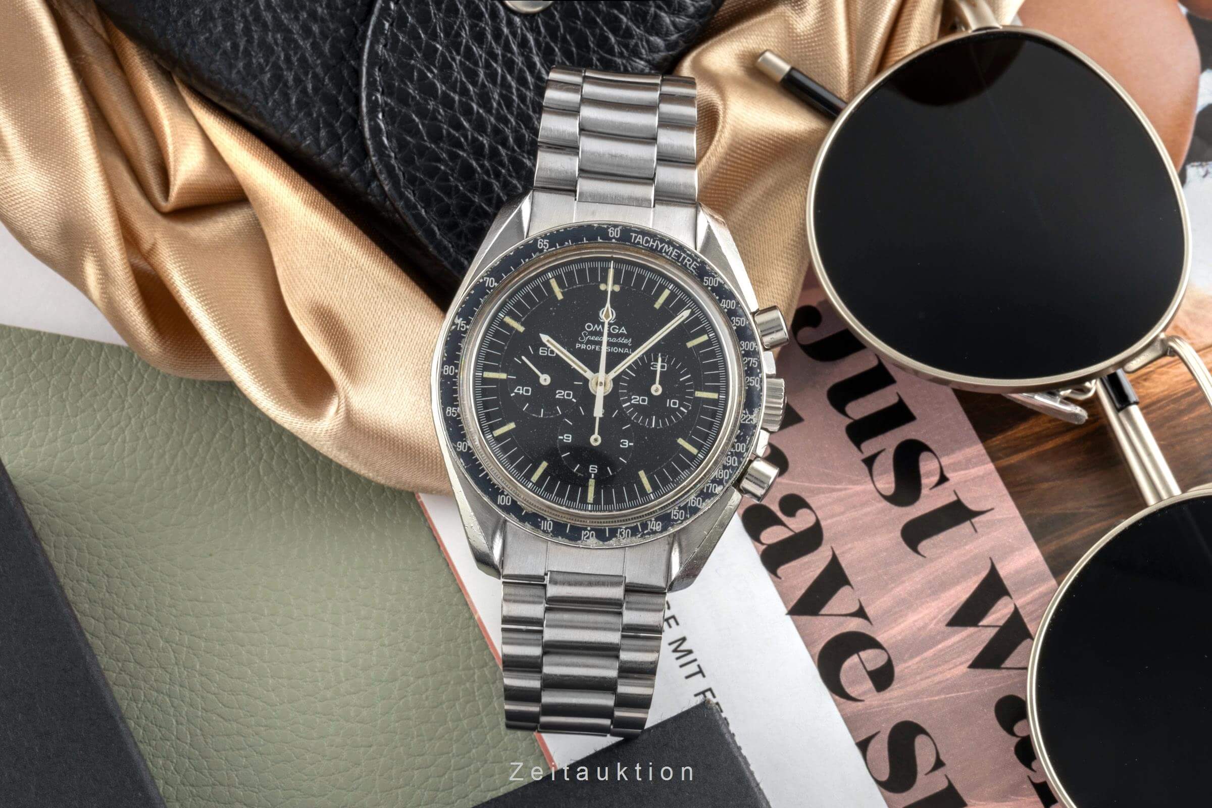 Omega Speedmaster Moonwatch chronograph steel manual winding men's watch 145.022-71ST Vintage  [2402448] - Image 3