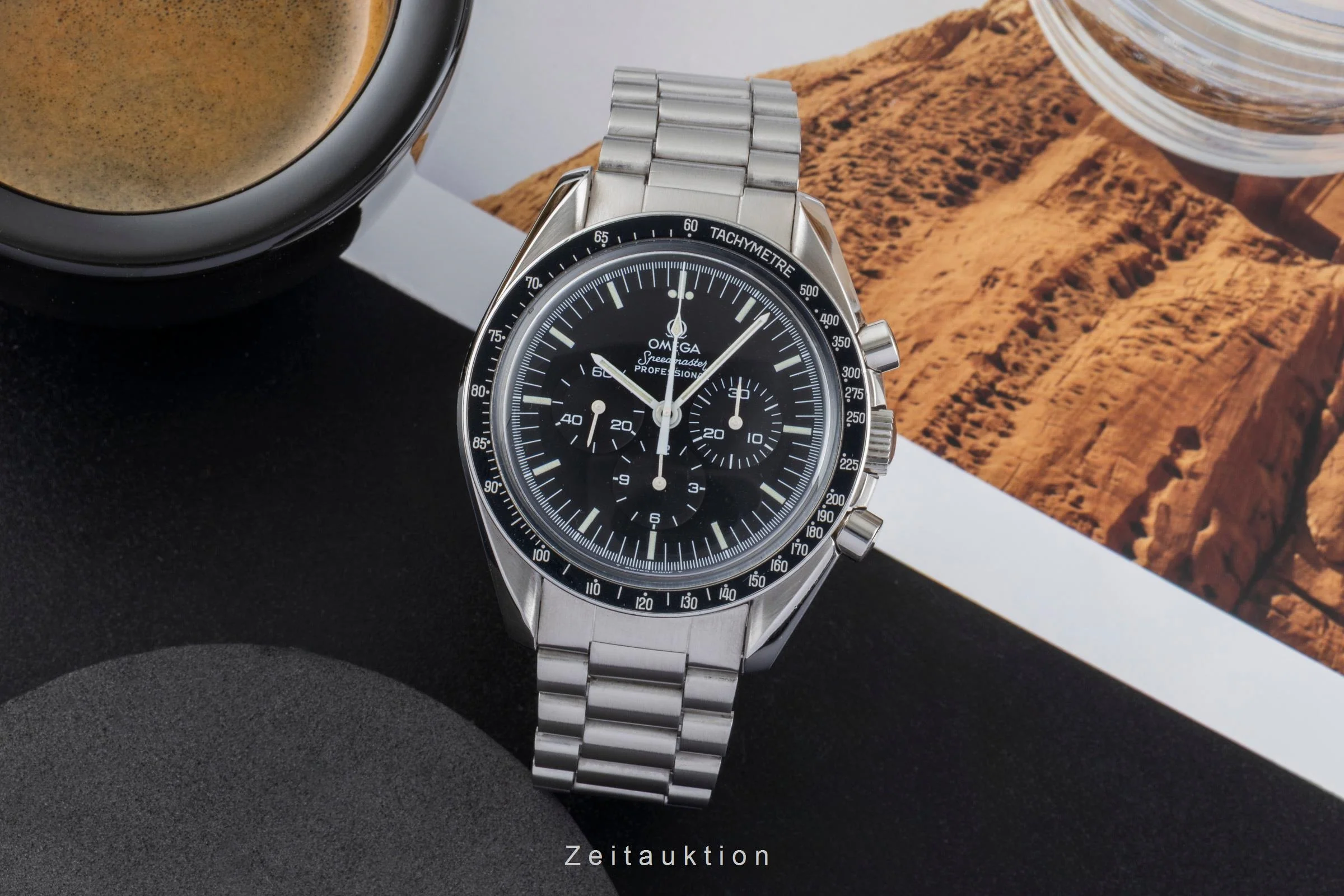 Omega Speedmaster Moonwatch chronograph steel manual winding men's watch 145.022 Vintage  [2504084] - Image 4