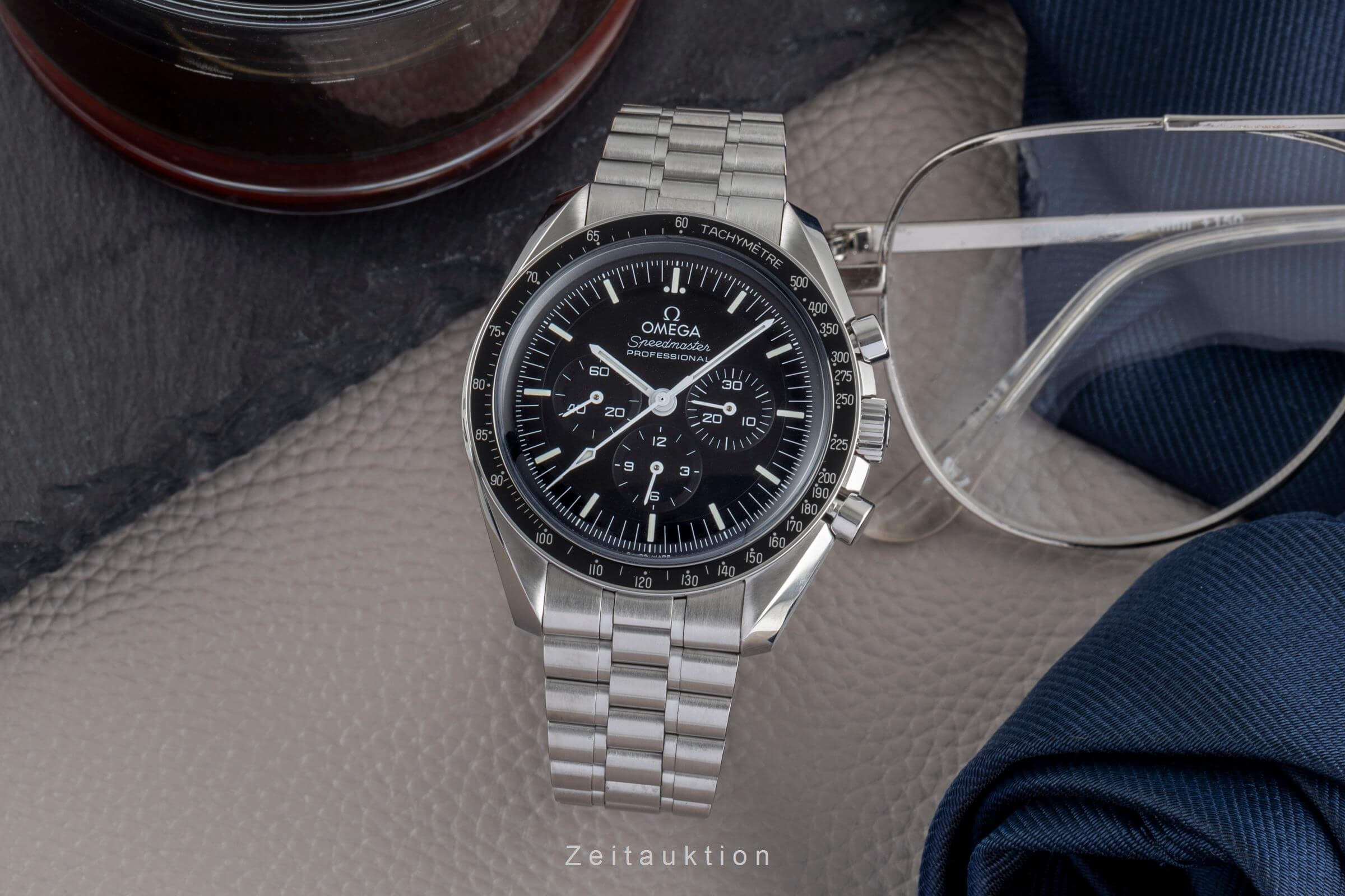Omega Speedmaster Moonwatch chronograph steel manual winding men's watch 310.30.42.50.01.001 LP: 7600EUR  [2502437] - Image 4