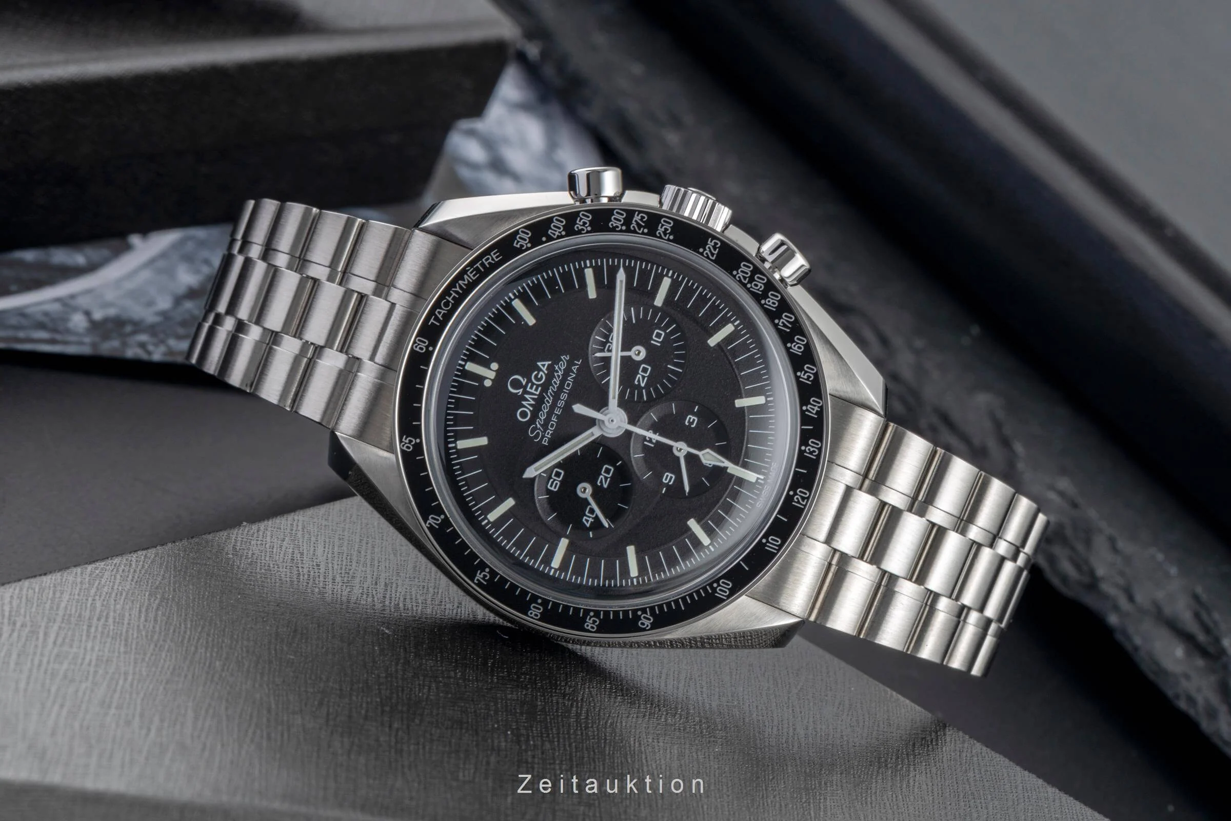 Omega Speedmaster Moonwatch chronograph steel manual winding men's watch 310.30.42.50.01.001 LP: 7600EUR  [2502547] - Image 3