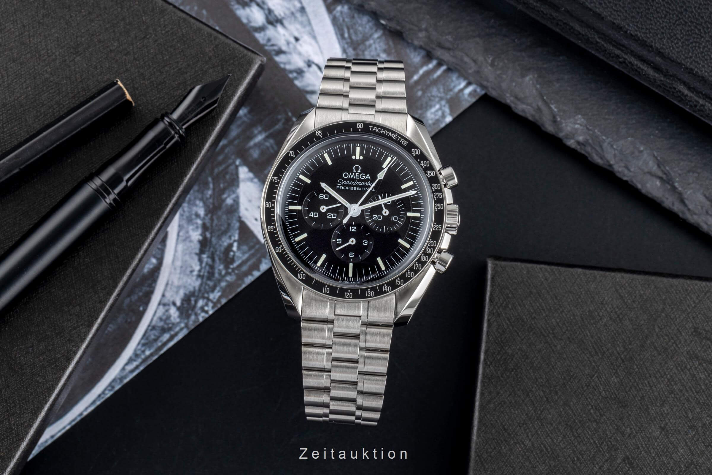 Omega Speedmaster Moonwatch chronograph steel manual winding men's watch 310.30.42.50.01.001 LP: 7600EUR  [2502547] - Image 4