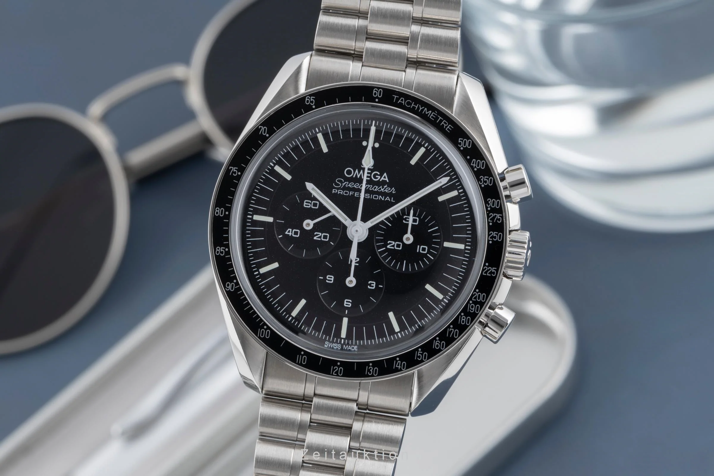 Omega Speedmaster Moonwatch chronograph steel manual winding men's watch 310.30.42.50.01.001 LP: 7600EUR  [2503319] - Image 2