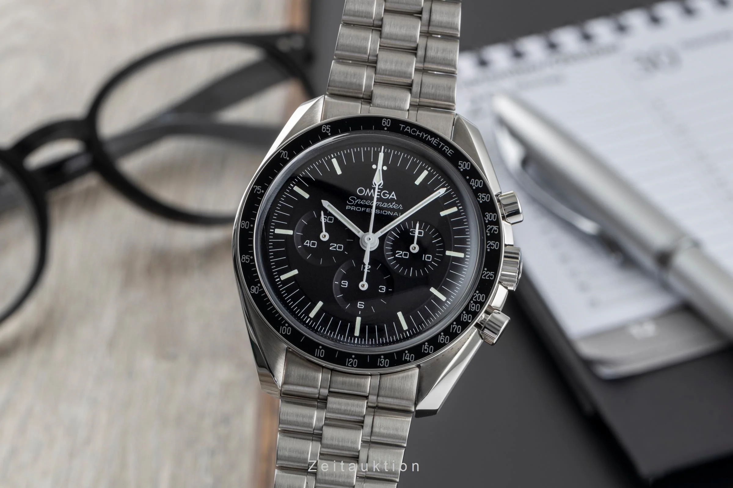 Omega Speedmaster Moonwatch chronograph steel manual winding men's watch 310.30.42.50.01.001  [2504922] - Image 2