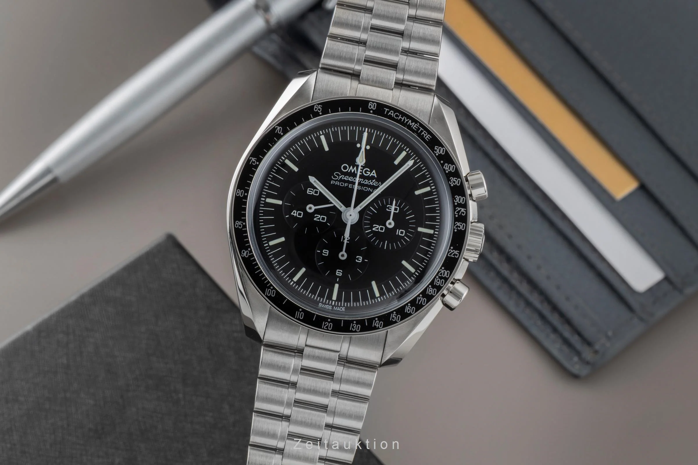 Omega Speedmaster Moonwatch chronograph steel manual winding men's watch 310.30.42.50.01.001 LP: 7600EUR  [2600589] - Image 2