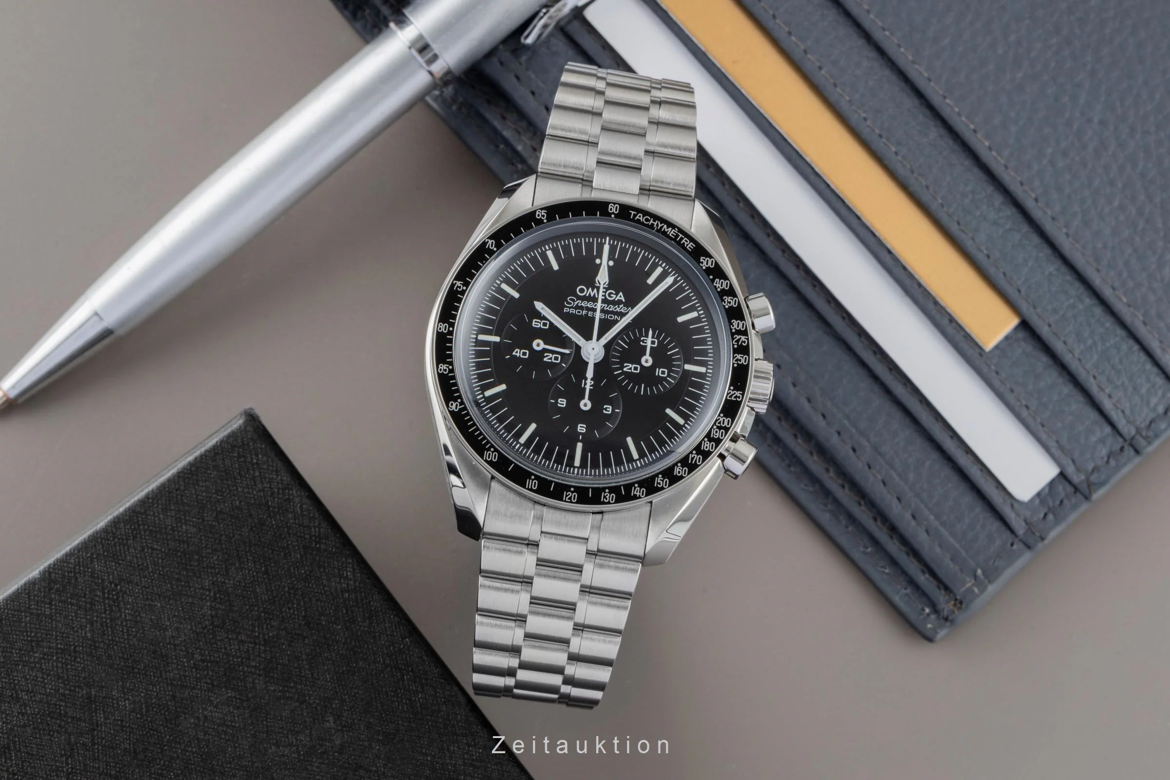 Omega Speedmaster Moonwatch chronograph steel manual winding men's watch 310.30.42.50.01.001 LP: 7600EUR  [2600589] - Image 4