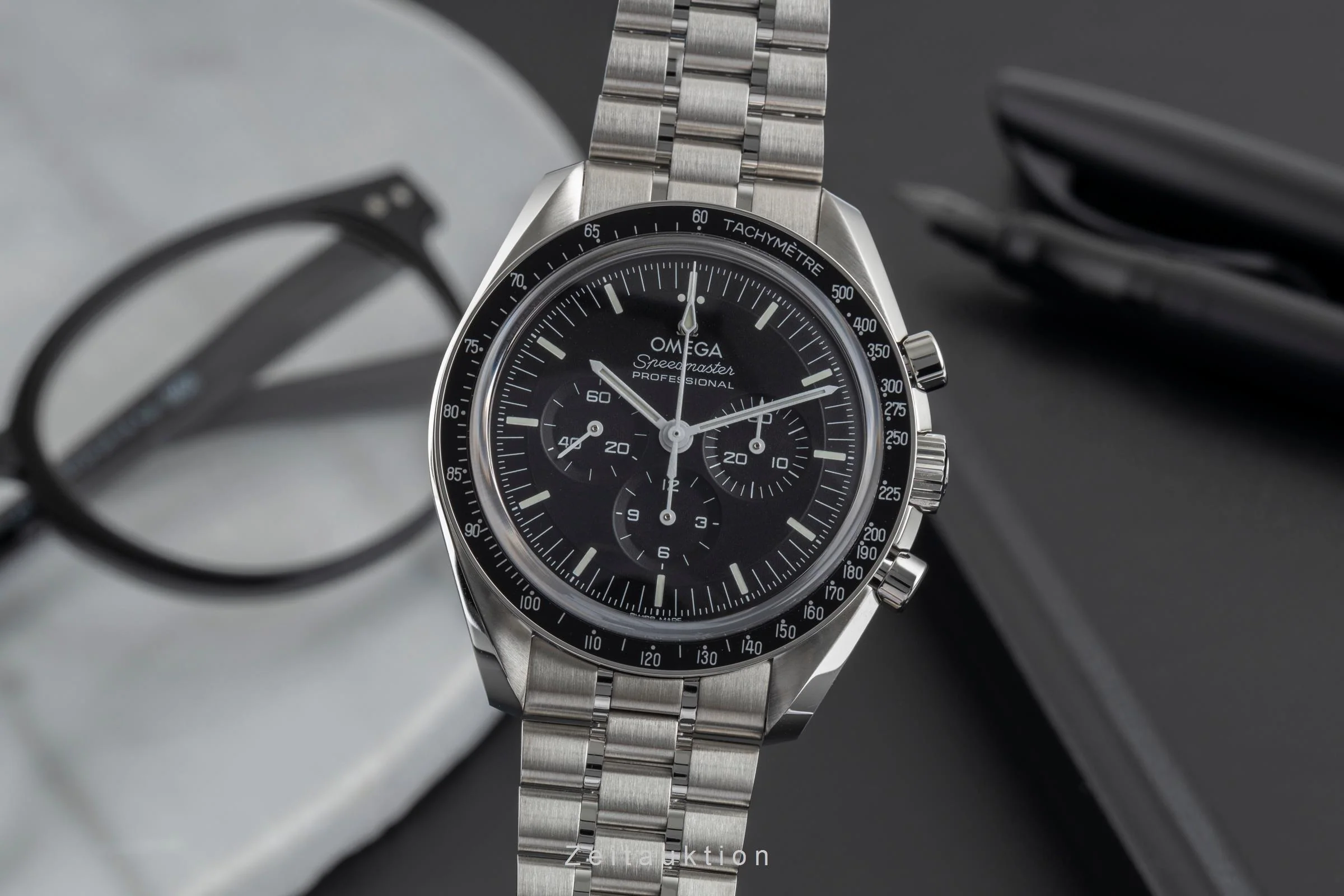 Omega Speedmaster Moonwatch chronograph steel manual winding men's watch 310.30.42.50.01.002 LP: 8700EUR  [2503339] - Image 2