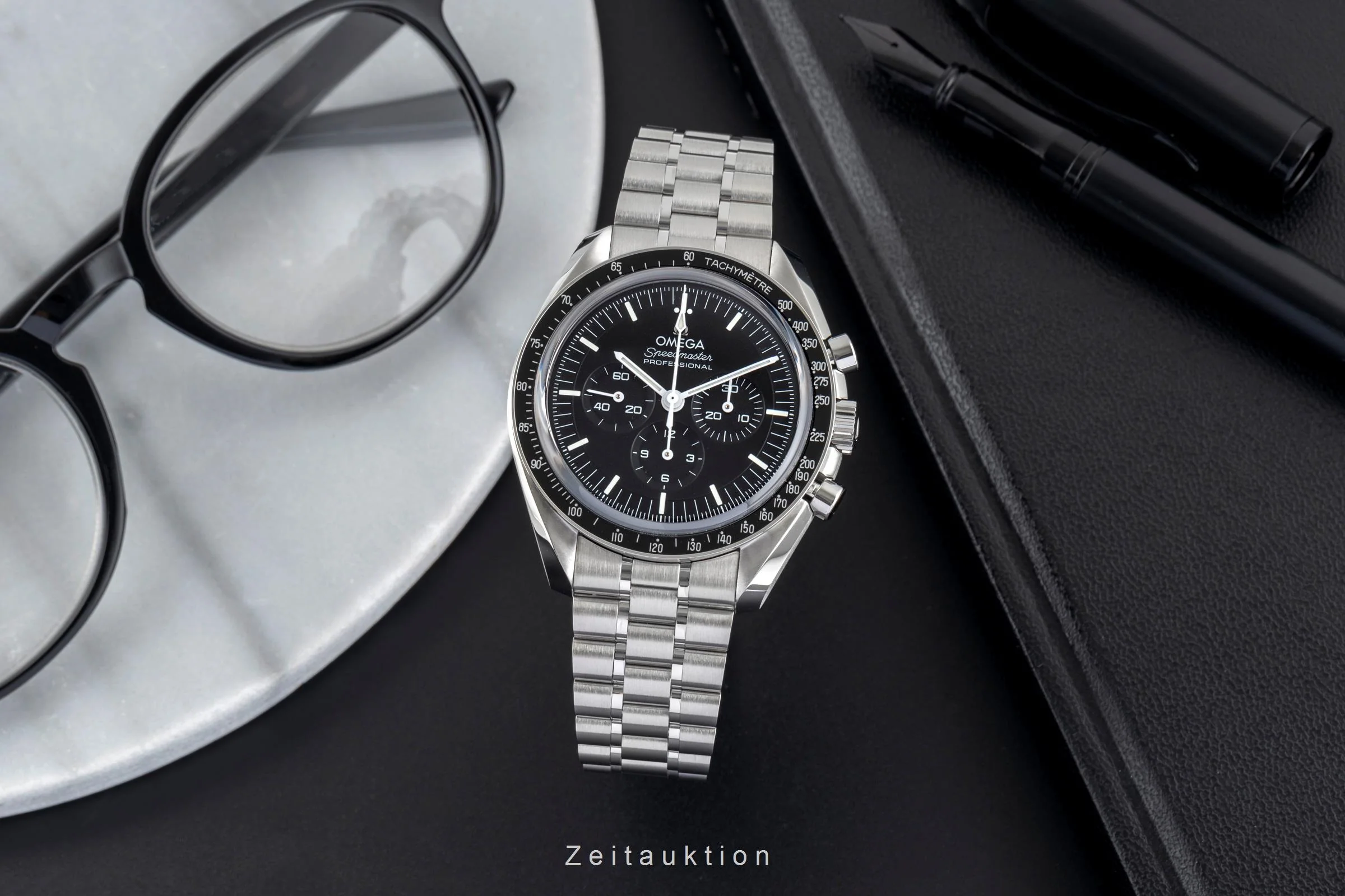 Omega Speedmaster Moonwatch chronograph steel manual winding men's watch 310.30.42.50.01.002 LP: 8700EUR  [2503339] - Image 4