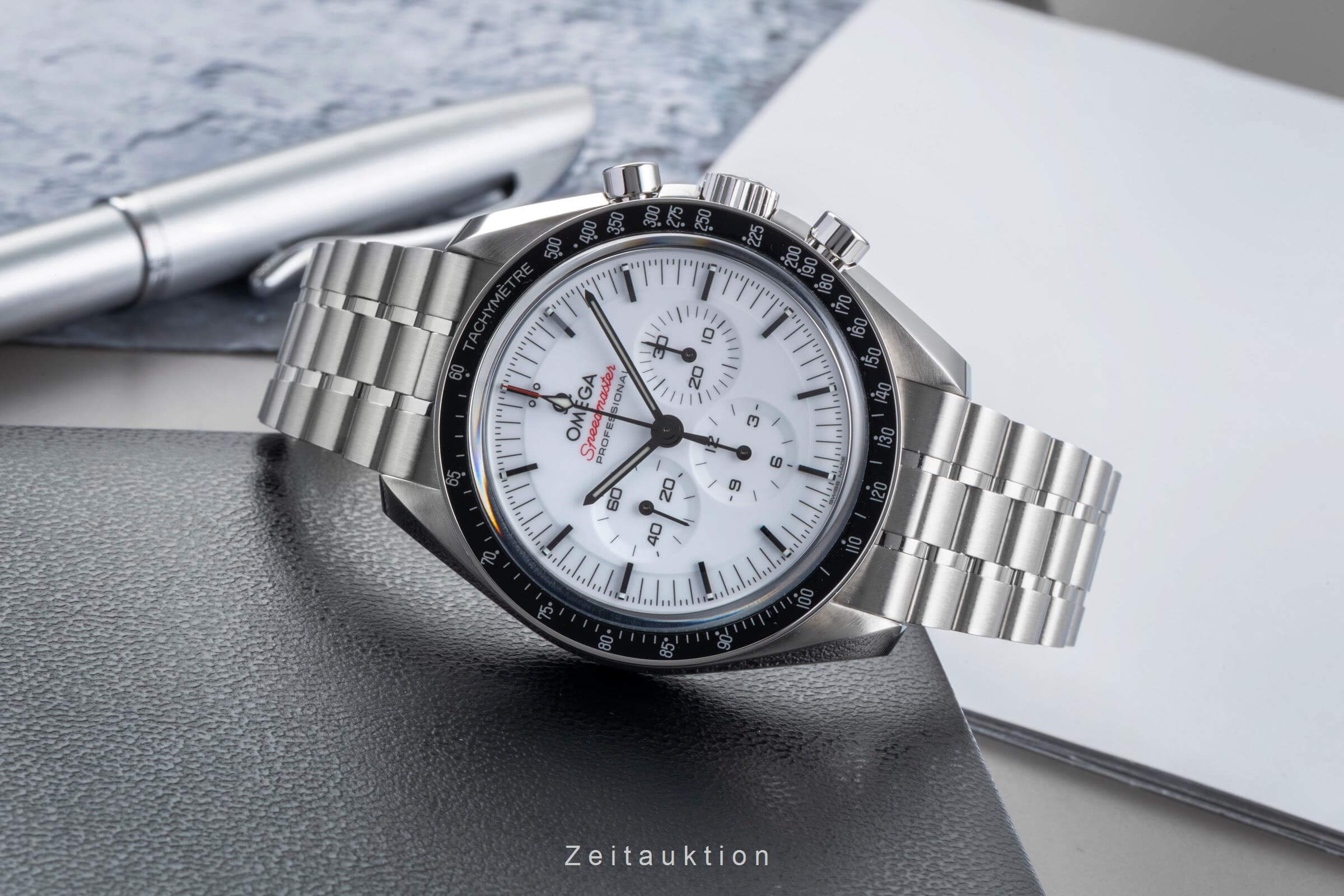 Omega Speedmaster Moonwatch chronograph steel manual winding men's watch 310.30.42.50.04.001 LP: 8800EUR  [2501670] - Image 3