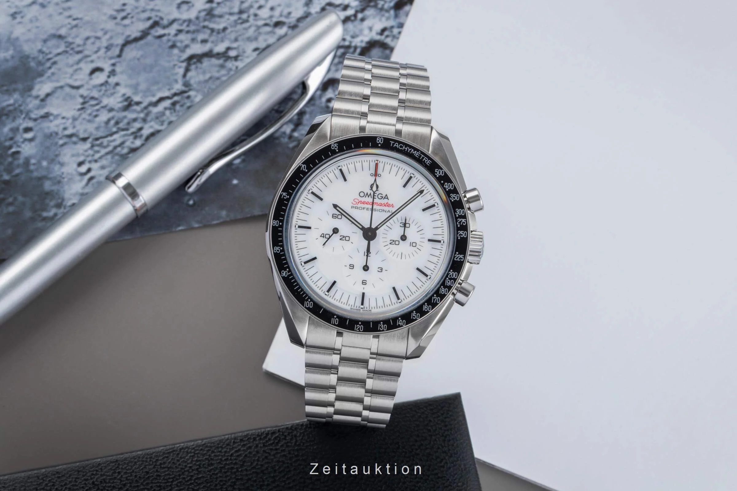 Omega Speedmaster Moonwatch chronograph steel manual winding men's watch 310.30.42.50.04.001 LP: 8800EUR  [2501670] - Image 4
