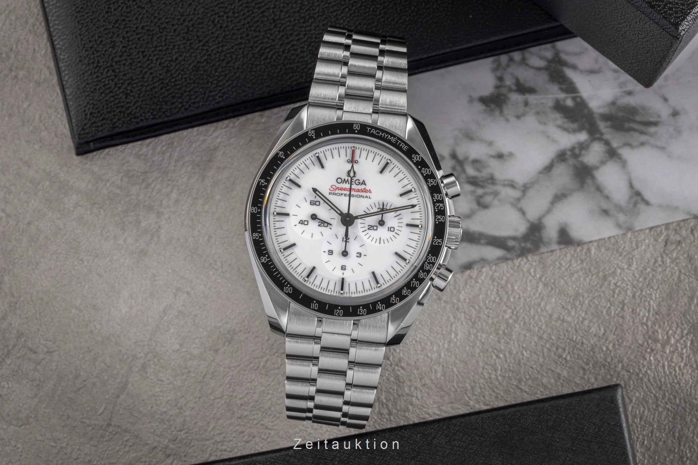 Omega Speedmaster Moonwatch chronograph steel manual winding men's watch 310.30.42.50.04.001 LP: 8800EUR  [2504073] - Image 4