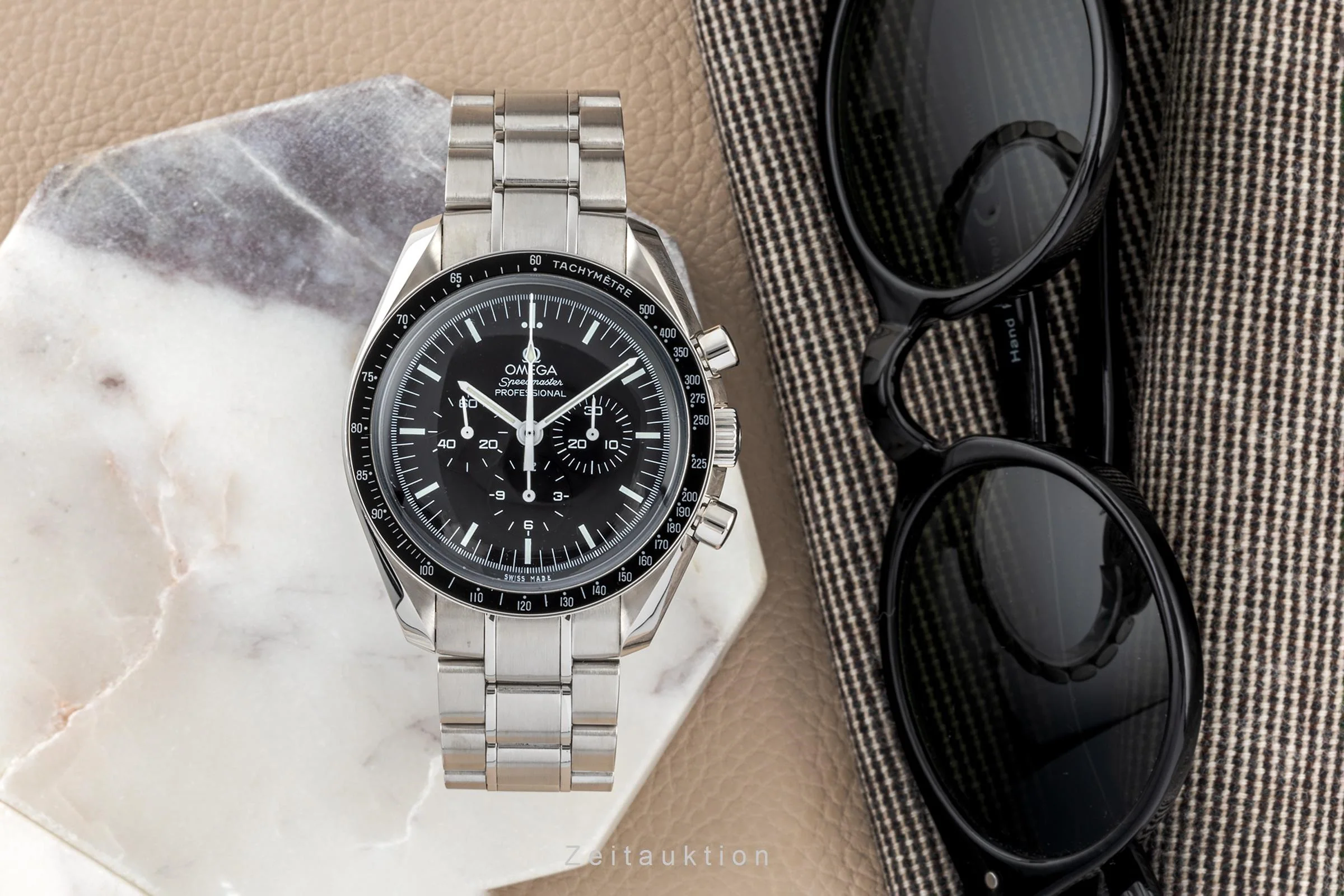 Omega Speedmaster Moonwatch chronograph steel manual winding men's watch 311.30.42.30.01.005 LP: 7600EUR  [2304855] - Image 3