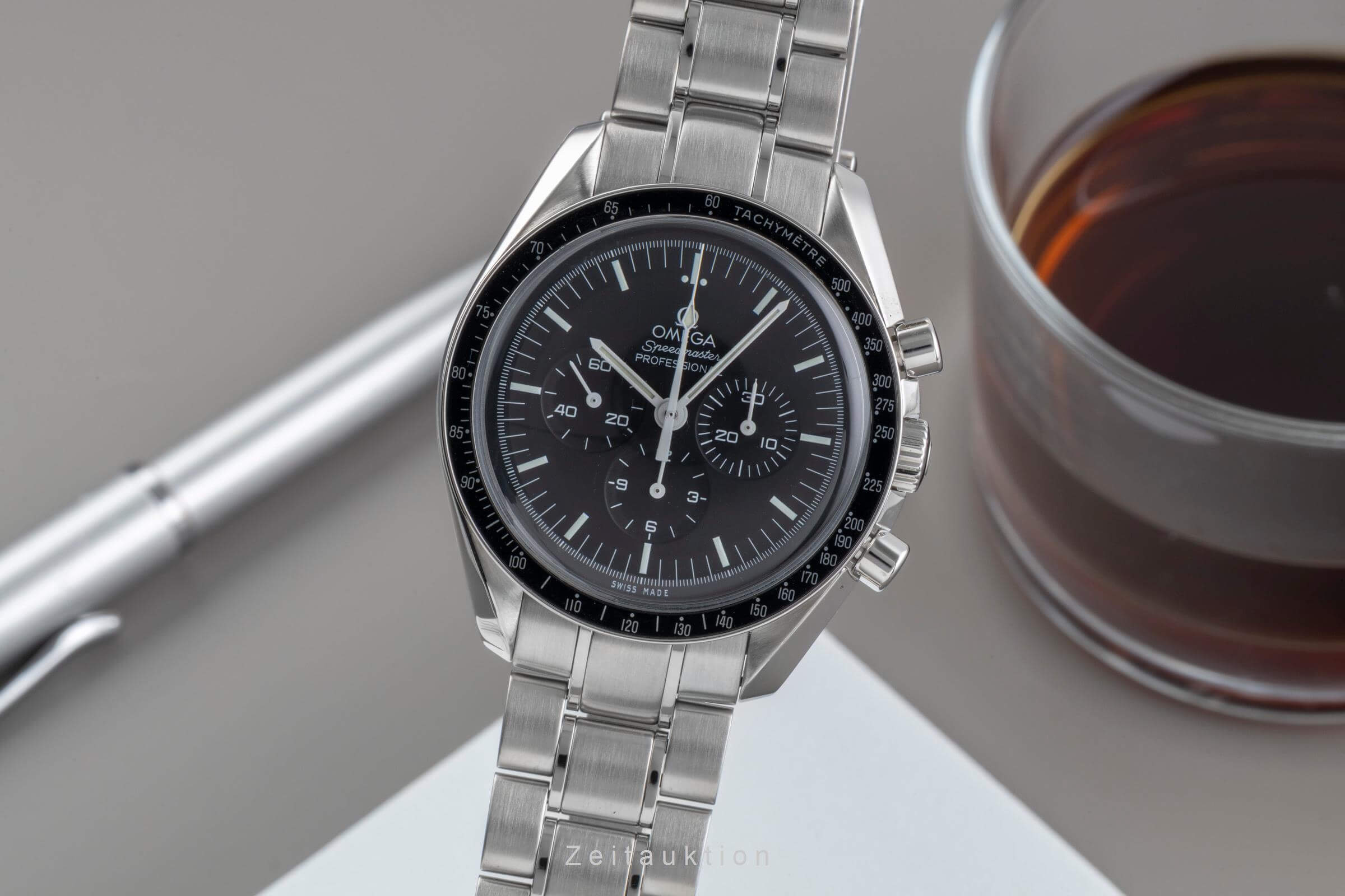 Omega Speedmaster Moonwatch chronograph steel manual winding men's watch 311.30.42.30.01.005 LP: 7600EUR  [2501293] - Image 2