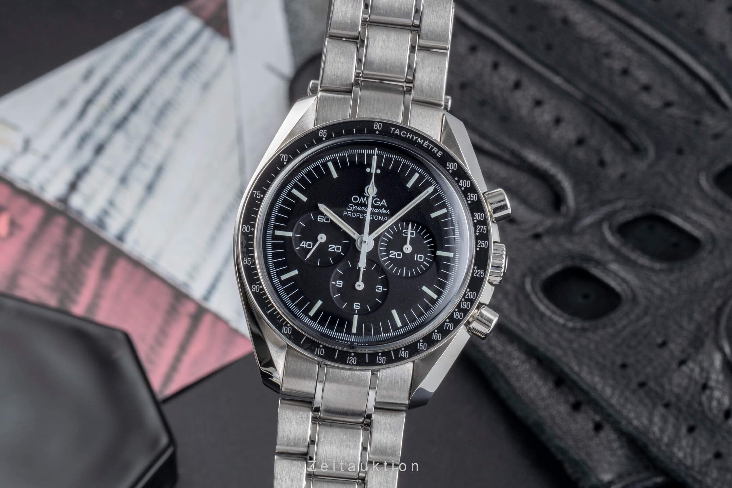 Omega Speedmaster Moonwatch chronograph steel manual winding men's watch 311.30.42.30.01.005 LP: 7600EUR  [2501429] - Image 2