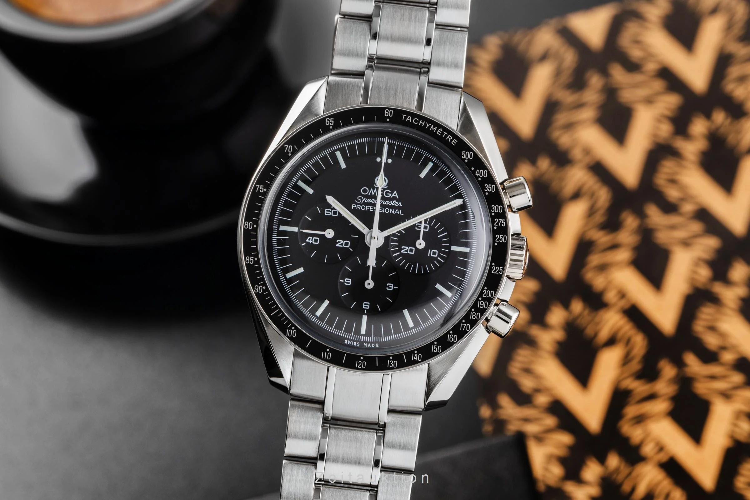 Omega Speedmaster Moonwatch chronograph steel manual winding men's watch 311.30.42.30.01.005 LP: 7600EUR  [2502586] - Image 2