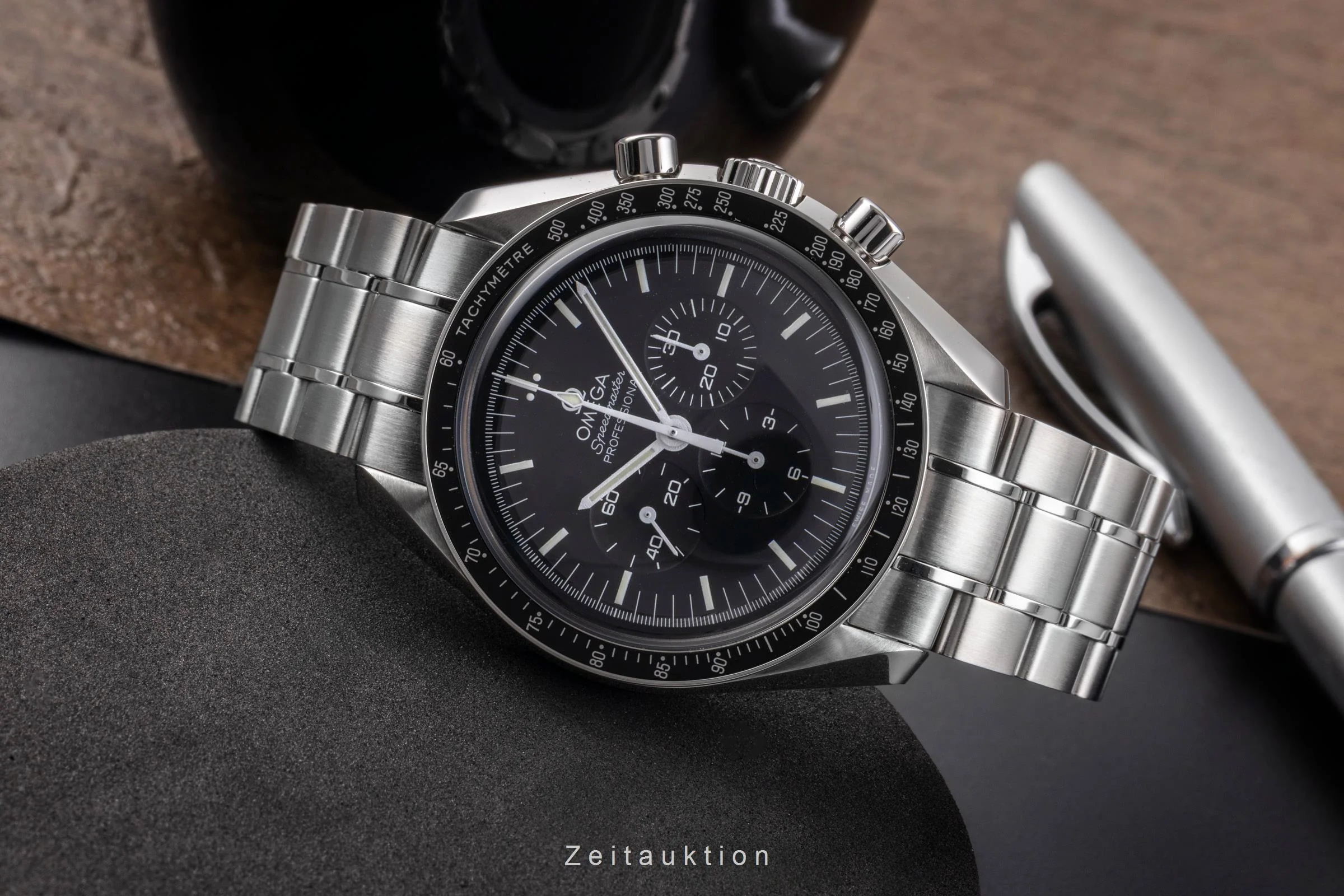 Omega Speedmaster Moonwatch chronograph steel manual winding men's watch 311.30.42.30.01.005 LP: 7600EUR  [2504975] - Image 3