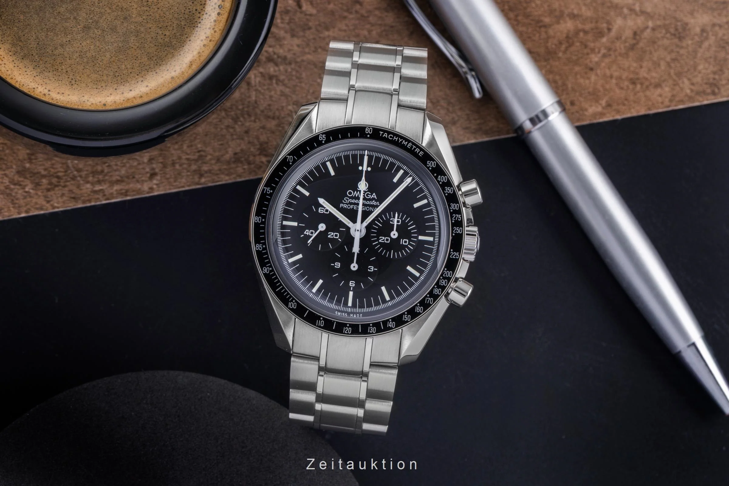 Omega Speedmaster Moonwatch chronograph steel manual winding men's watch 311.30.42.30.01.005 LP: 7600EUR  [2504975] - Image 4