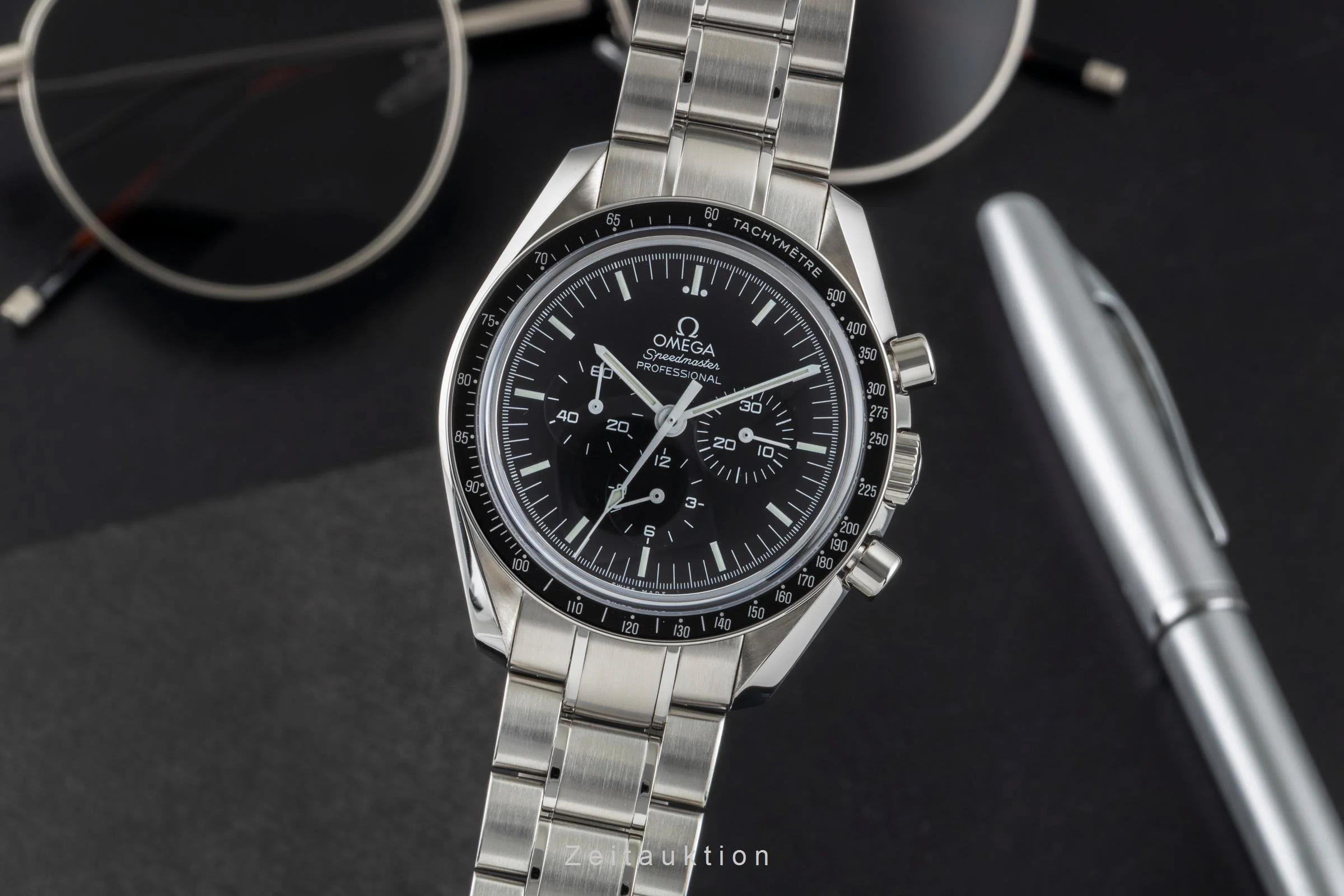 Omega Speedmaster Moonwatch chronograph steel manual winding men's watch 311.30.42.30.01.006  [2600003] - Image 2