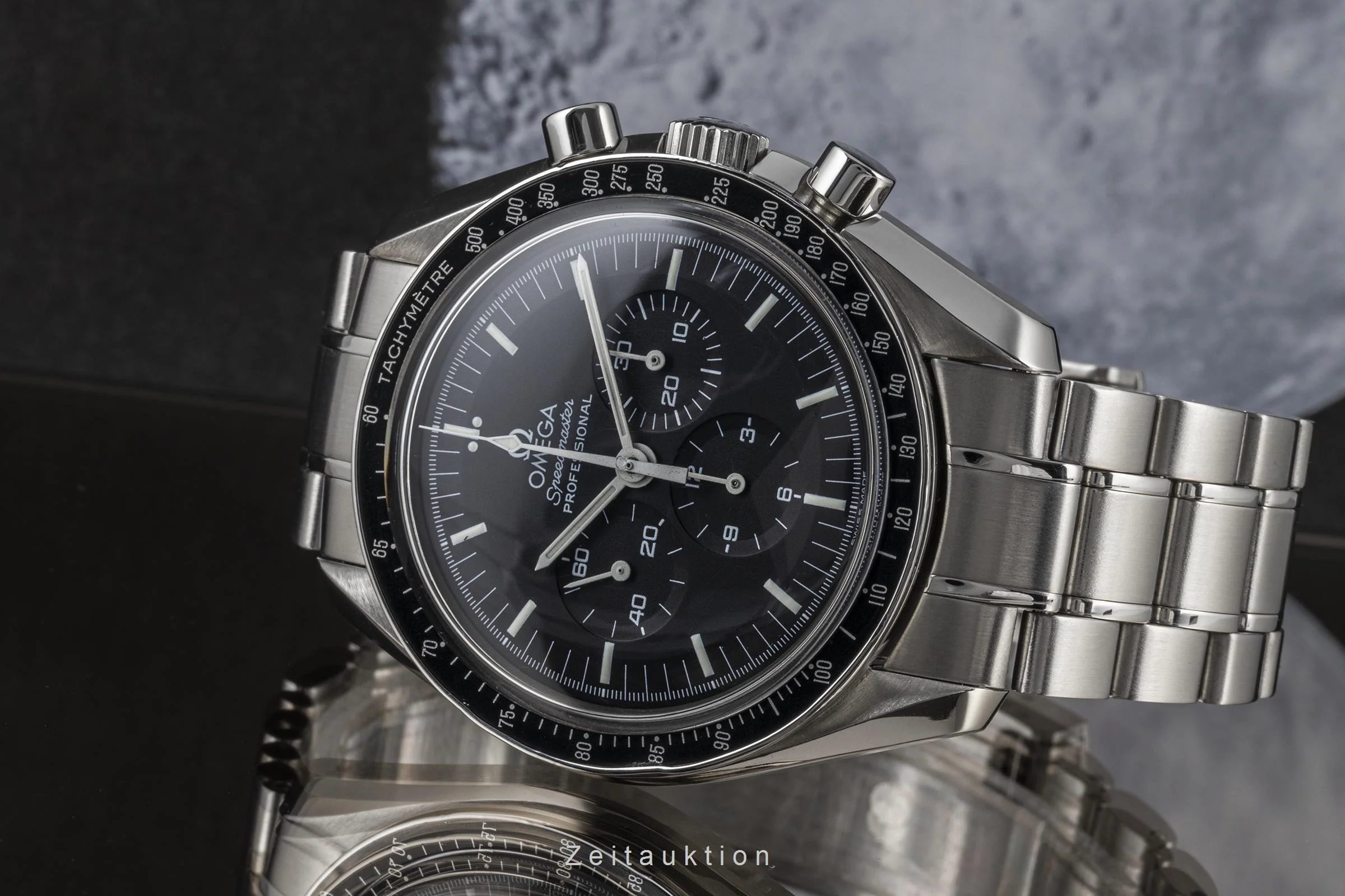 Omega Speedmaster Moonwatch chronograph steel manual winding men's watch 3570.50.00 LP: 8000EUR  [2300845] - Image 2